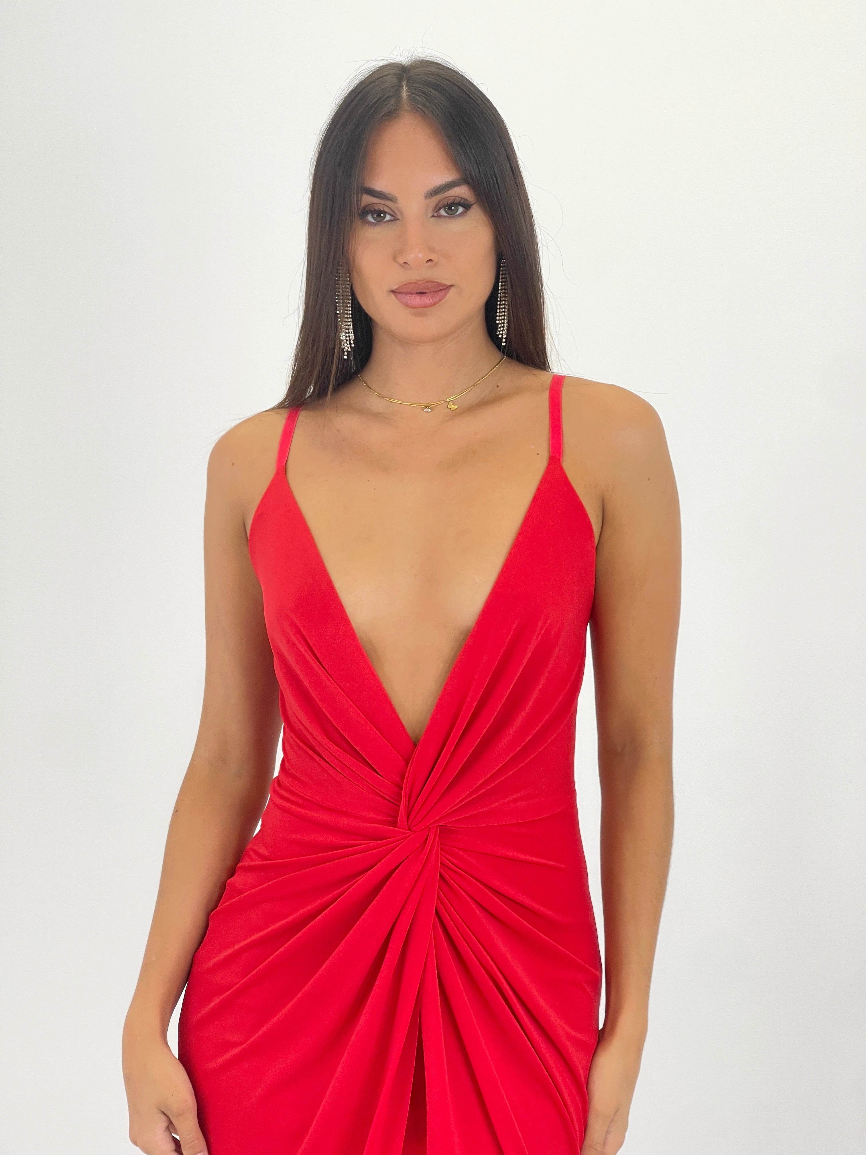 Vestido tirantes nudo Raquel