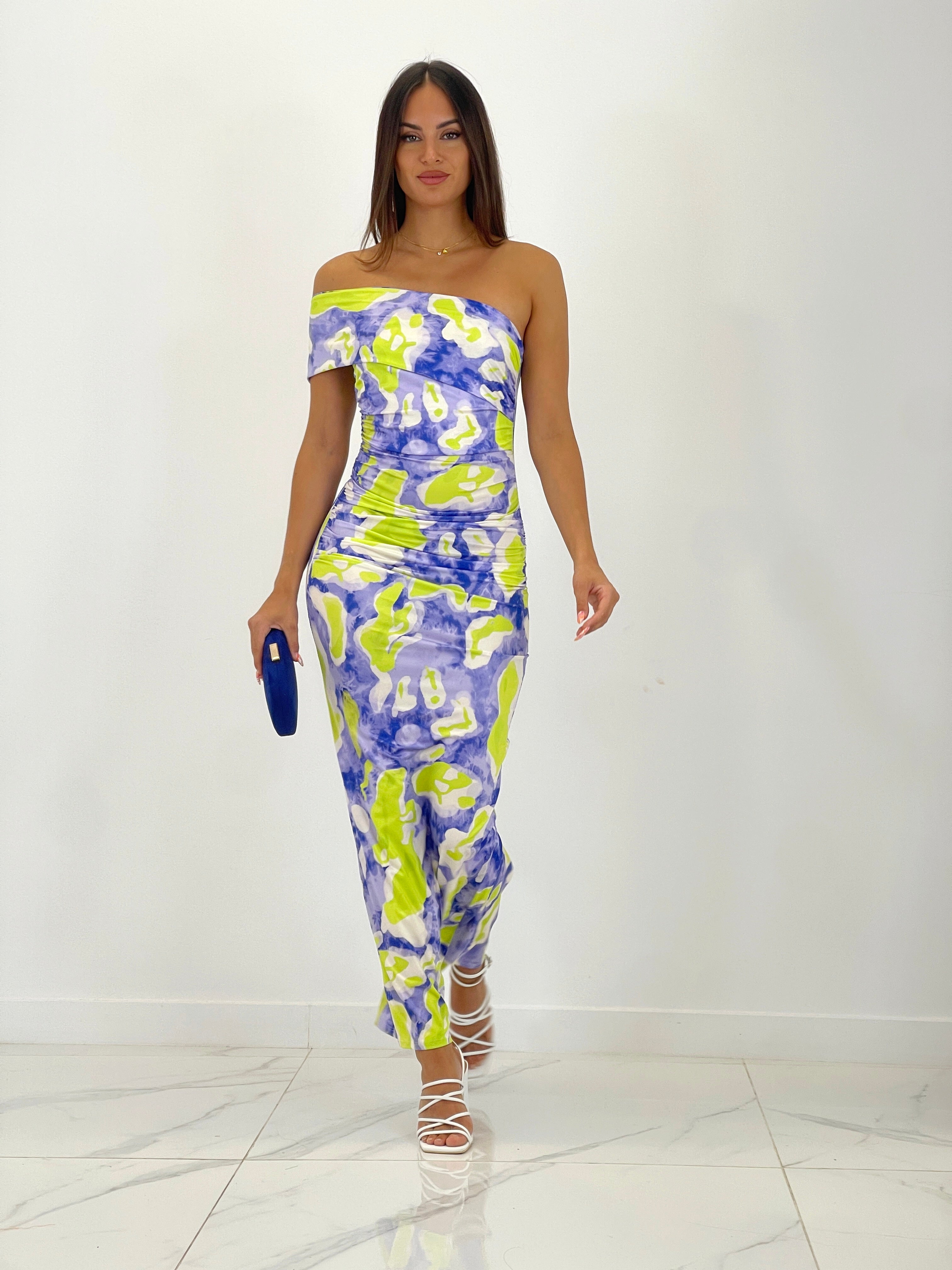 Vestido estampado Amaya