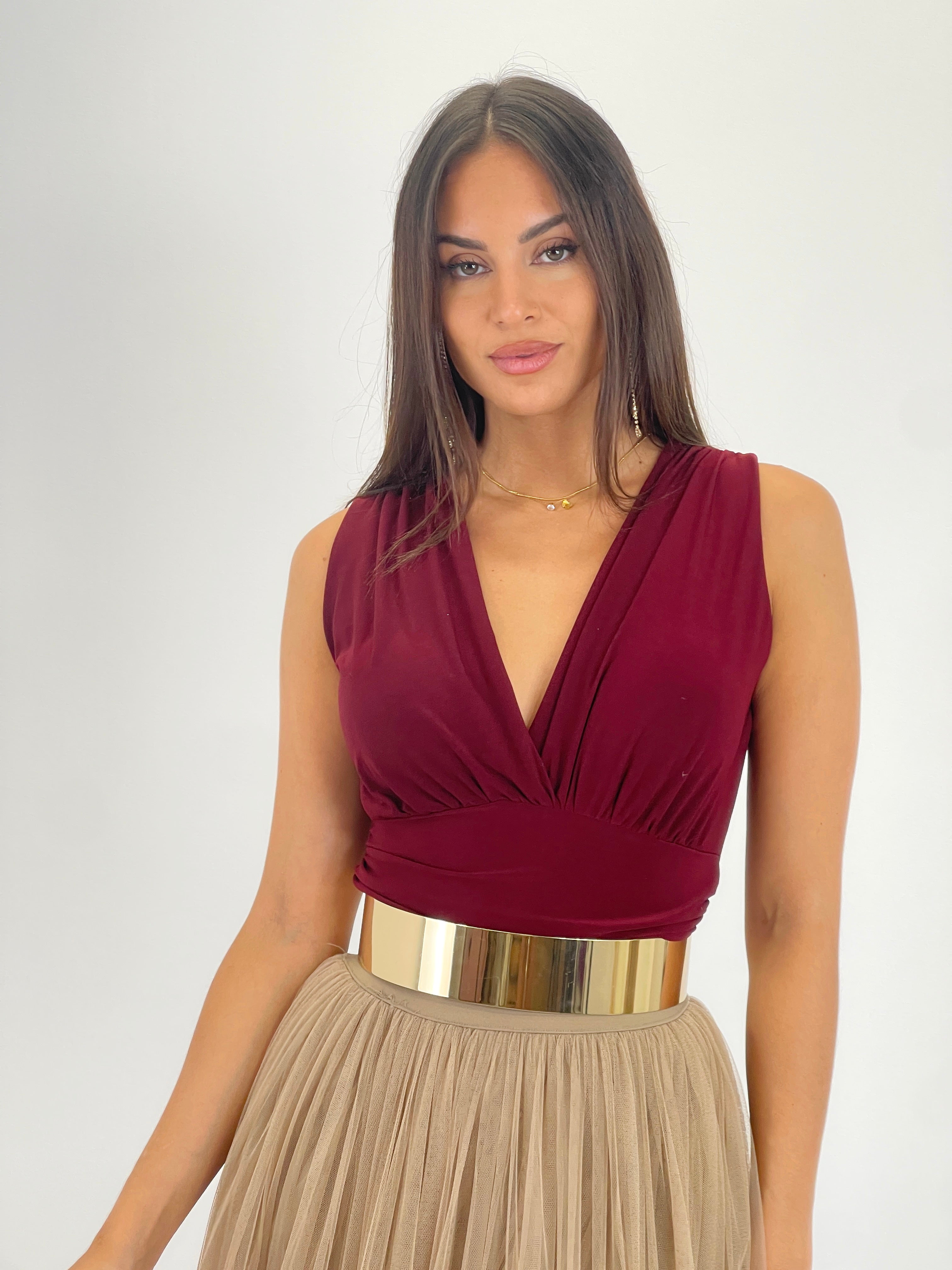 Body escote pronuncido Olivia