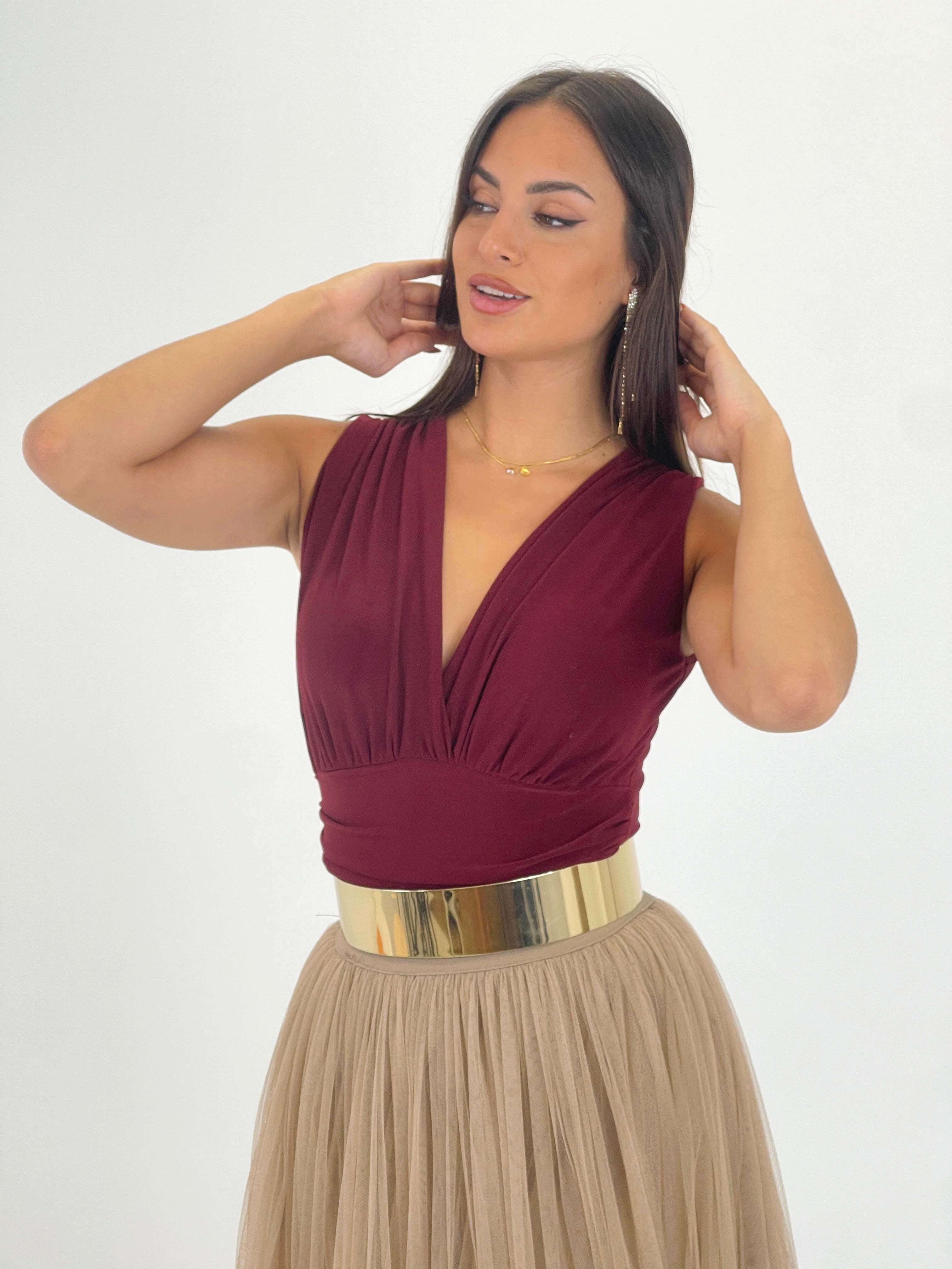 Body escote pronuncido Olivia