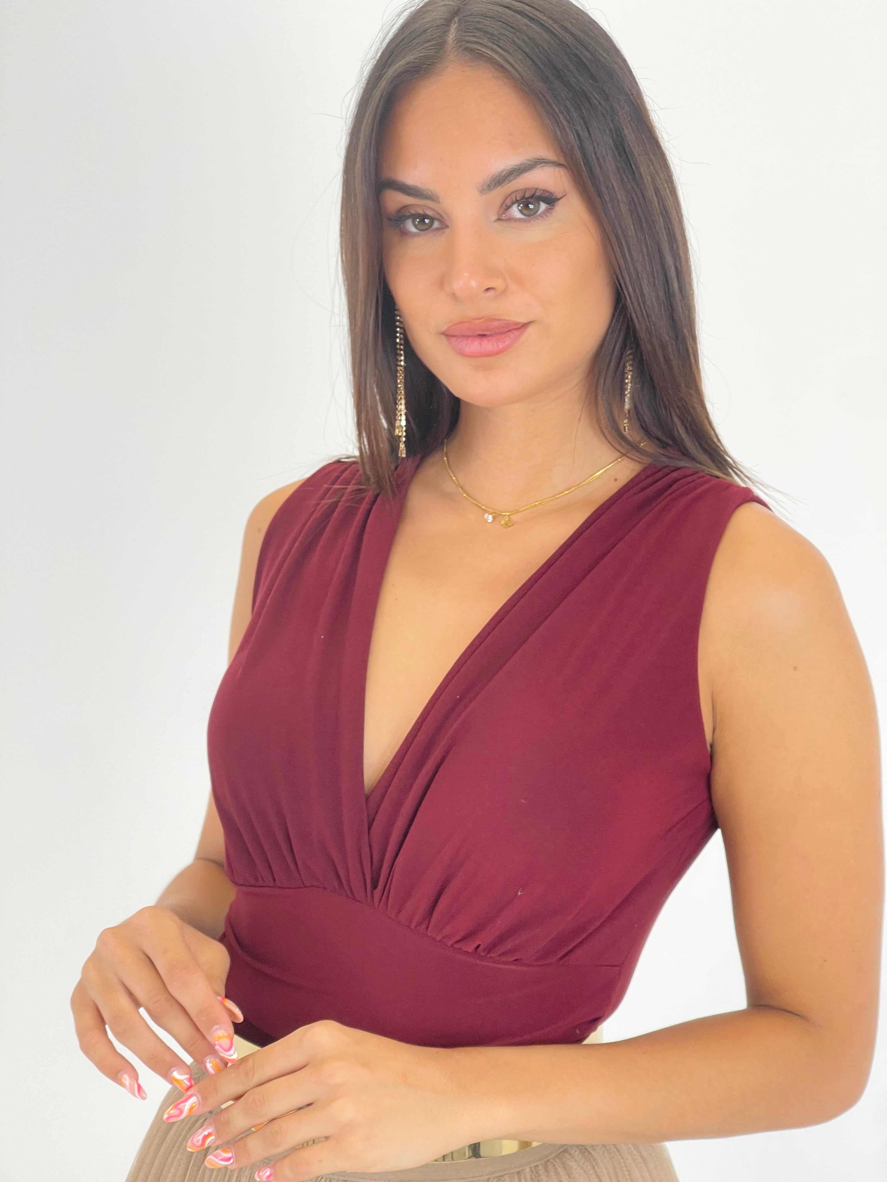 Body escote pronuncido Olivia