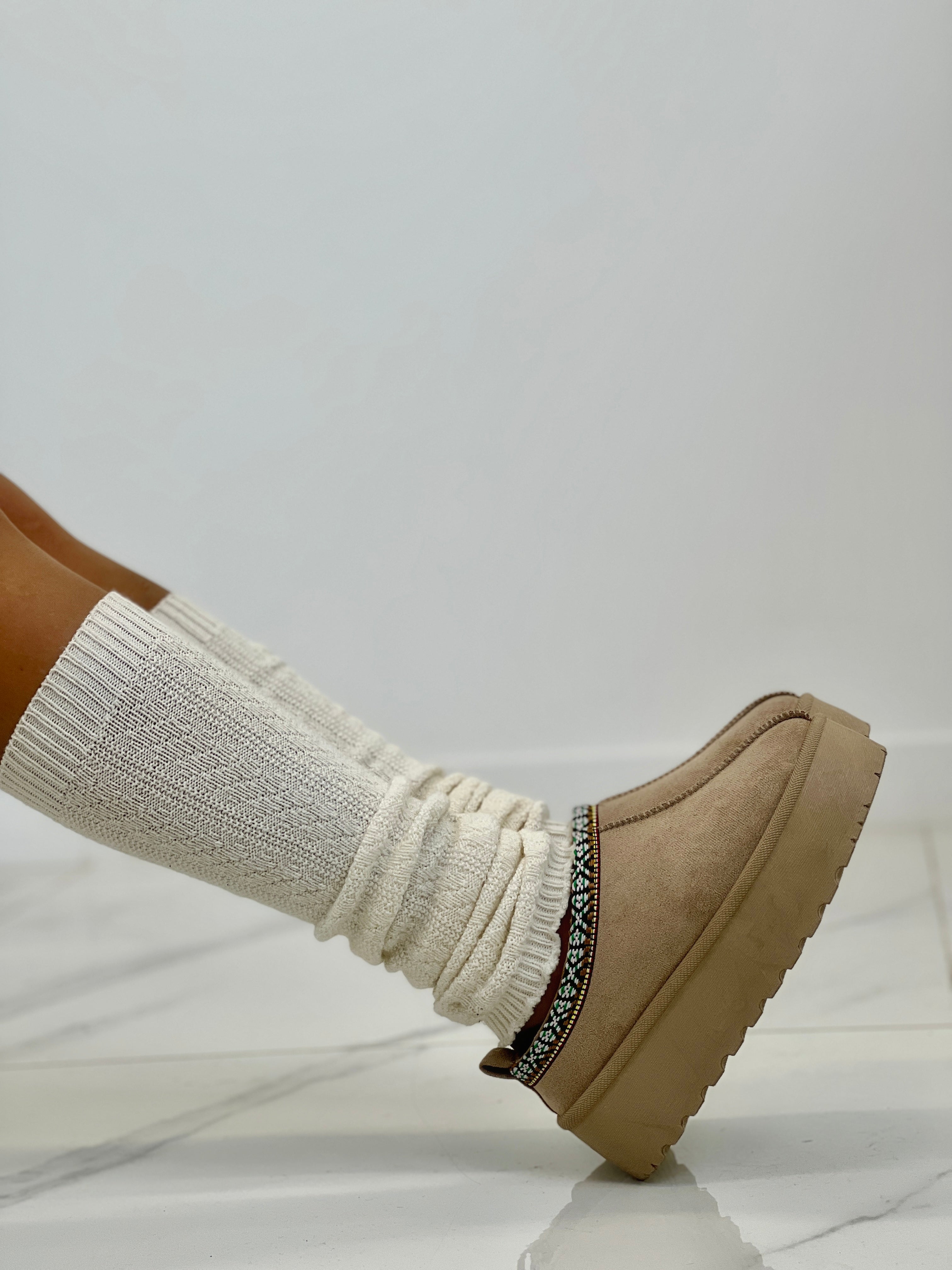 Zueco plataforma pelo