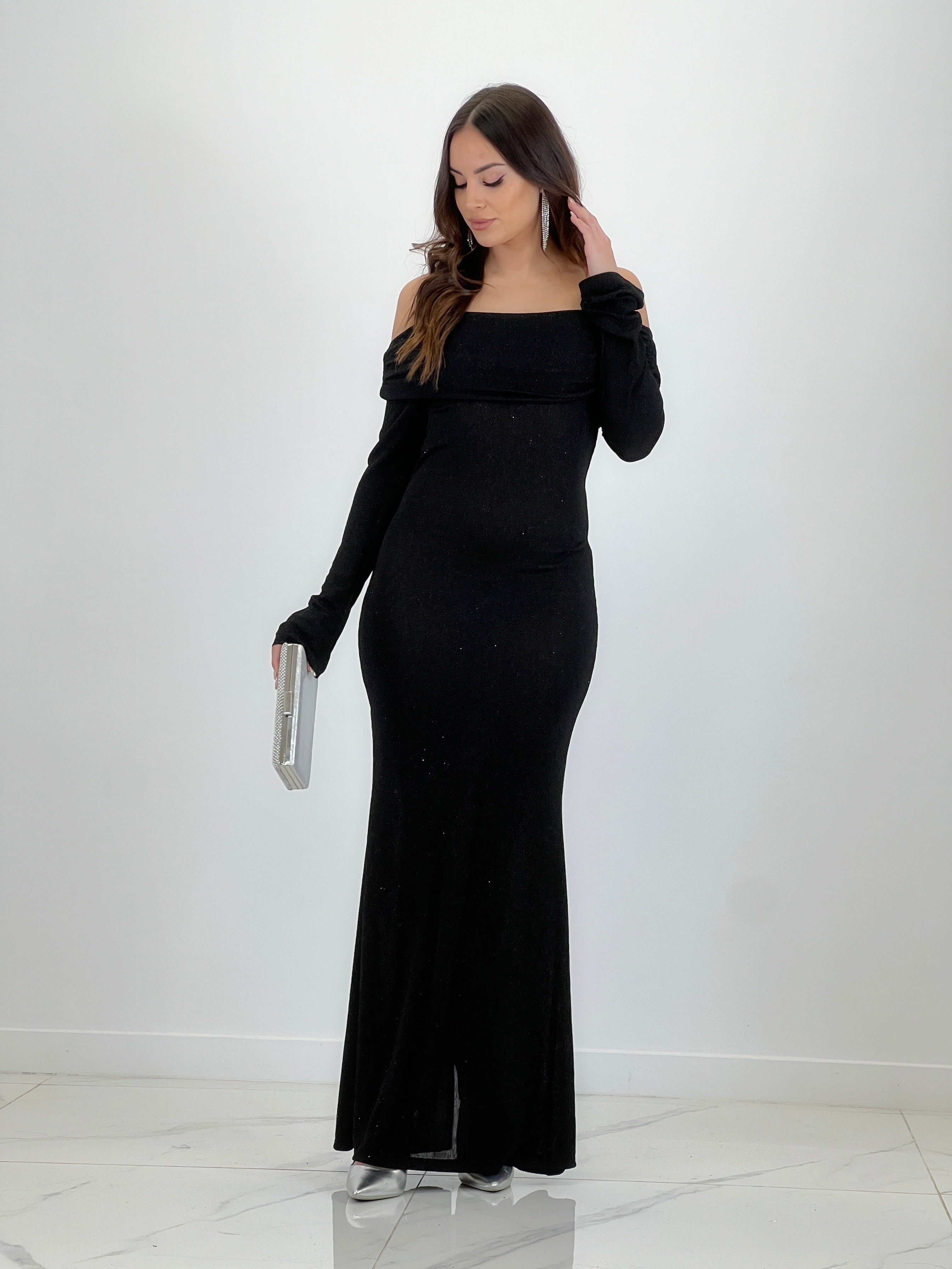 Nora boat neck dress