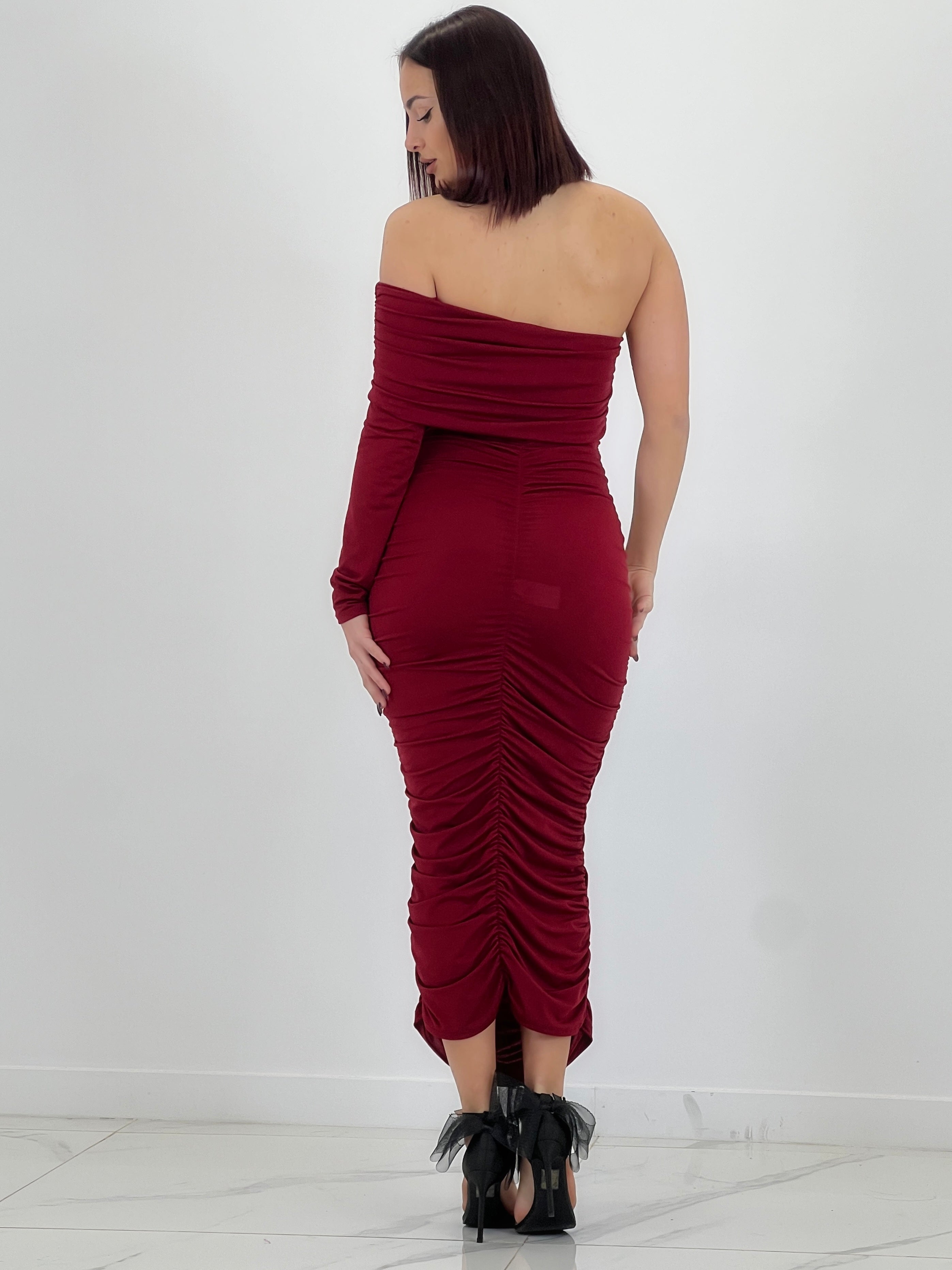 Vestido fruncido Ebele