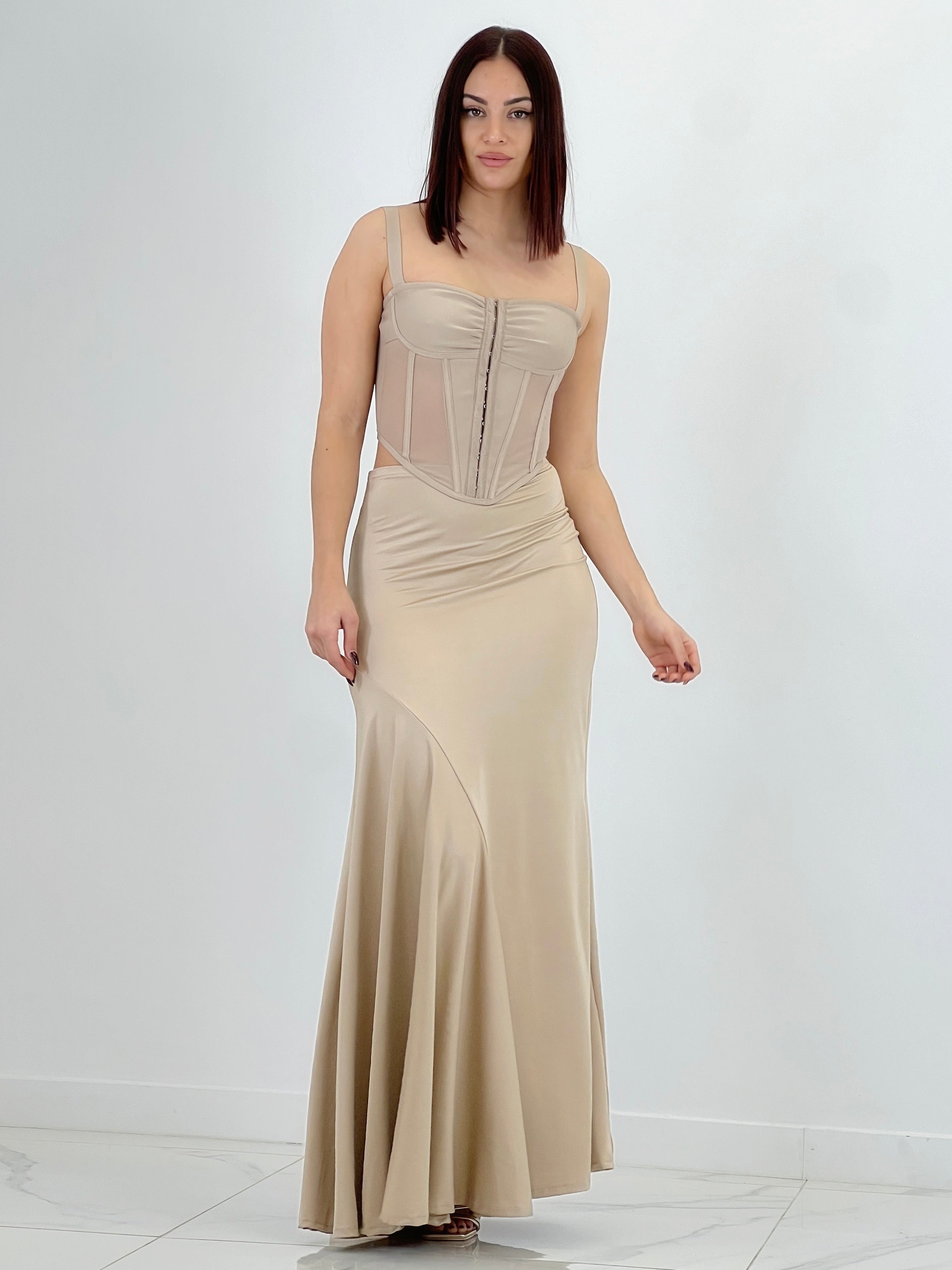 Corsé tirantes transparencia