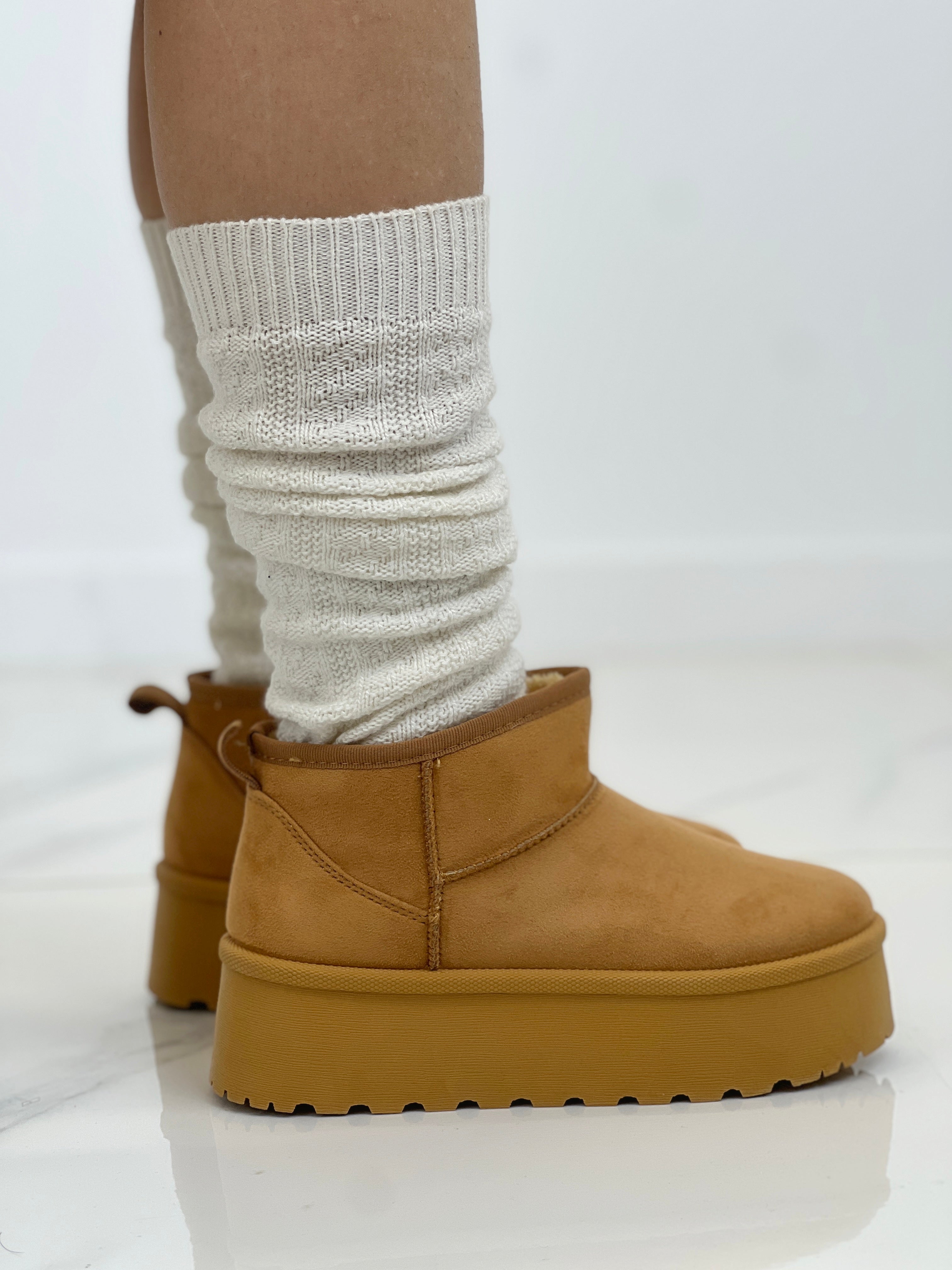 Botines plataforma forro pelo