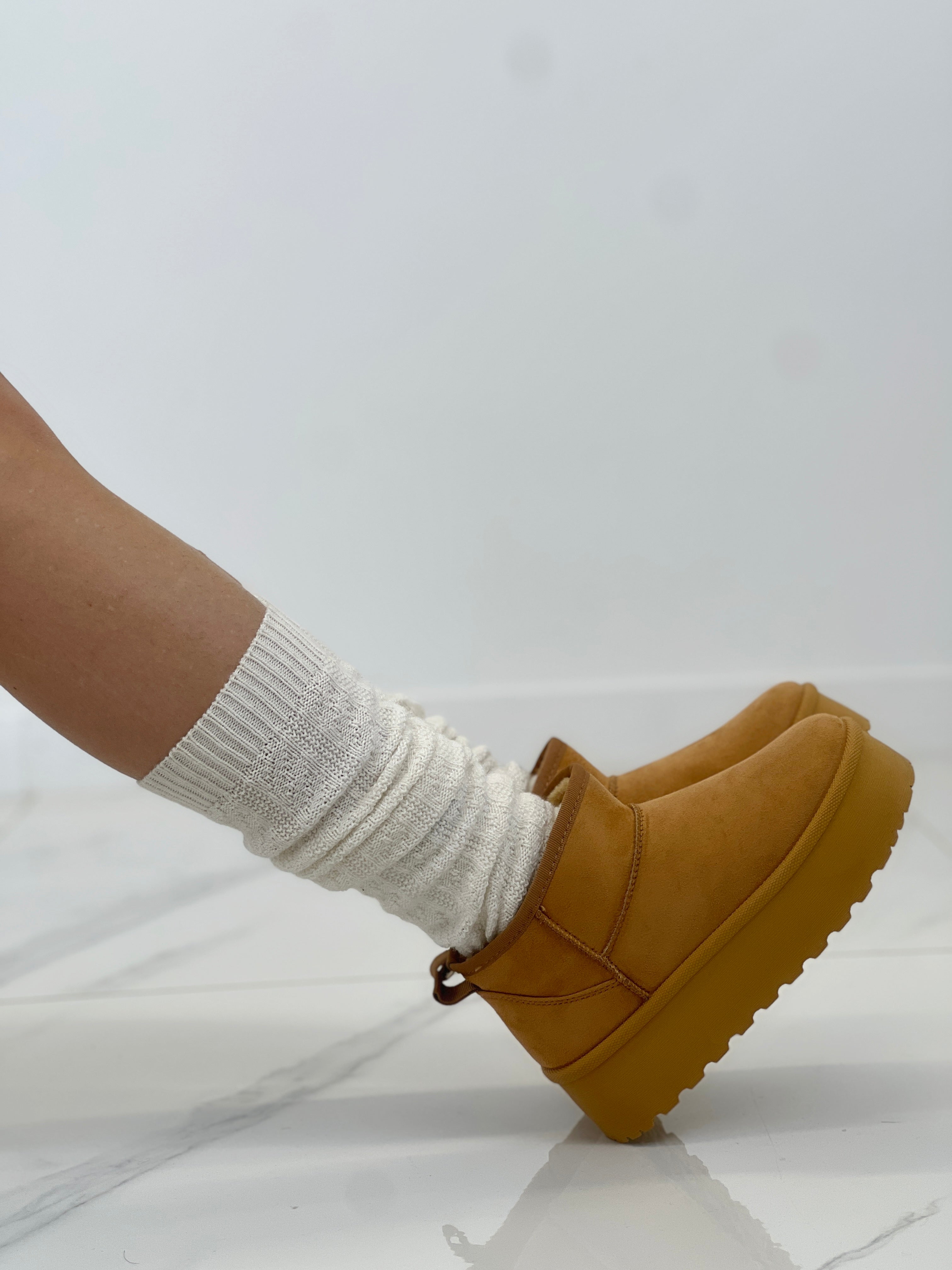 Botines plataforma forro pelo