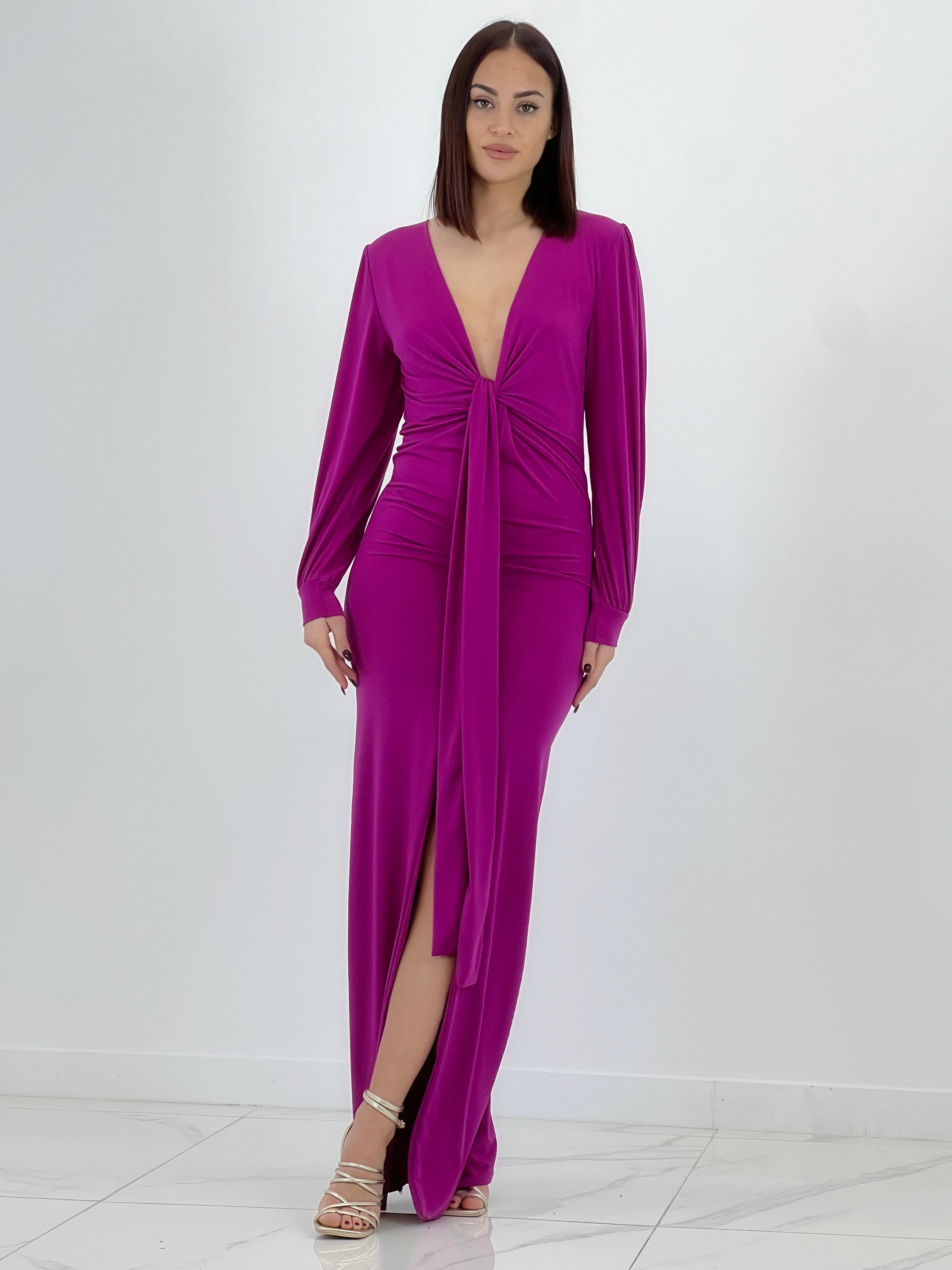 Vestido anudado Mariela