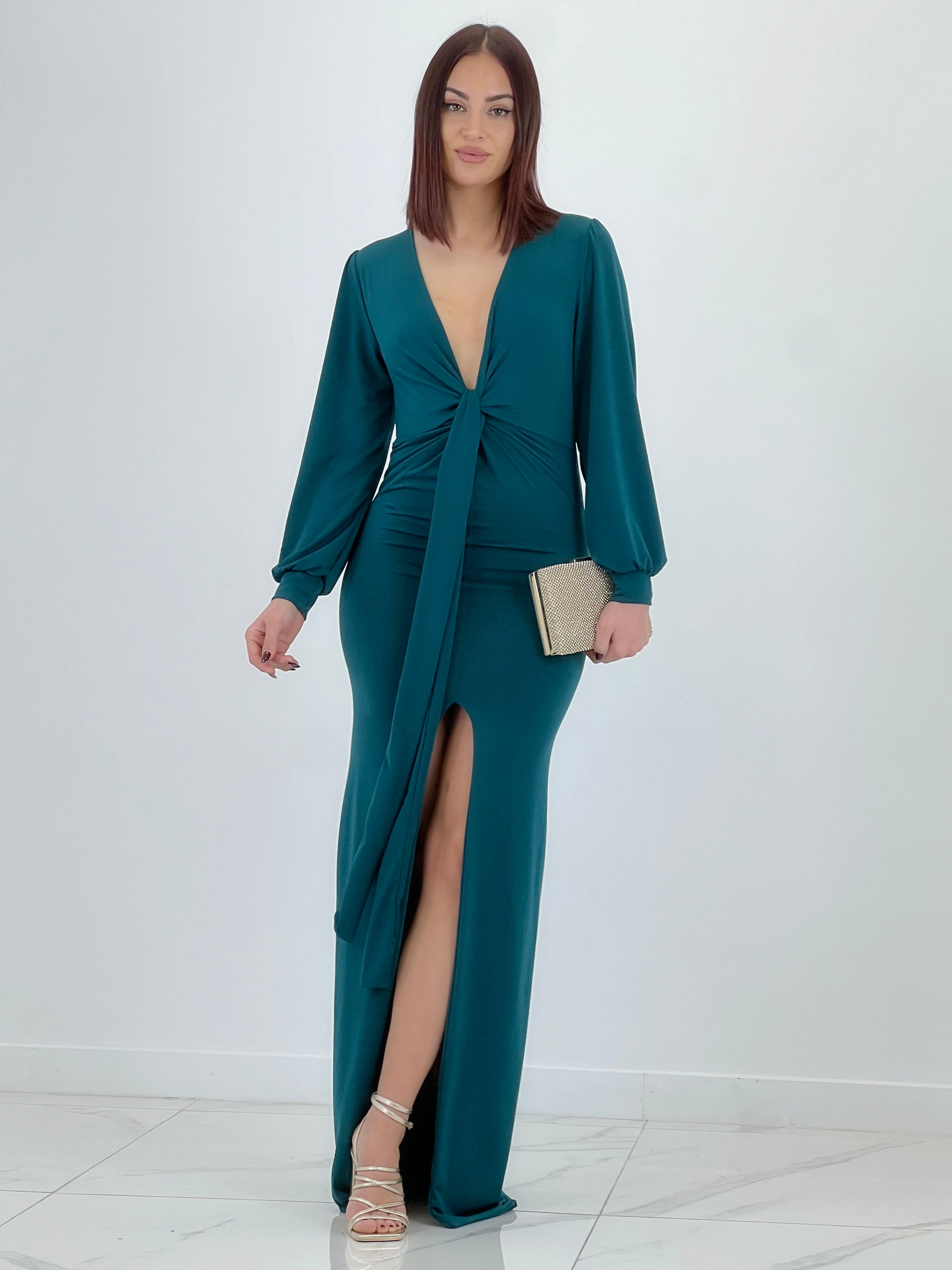 Vestido anudado Mariela