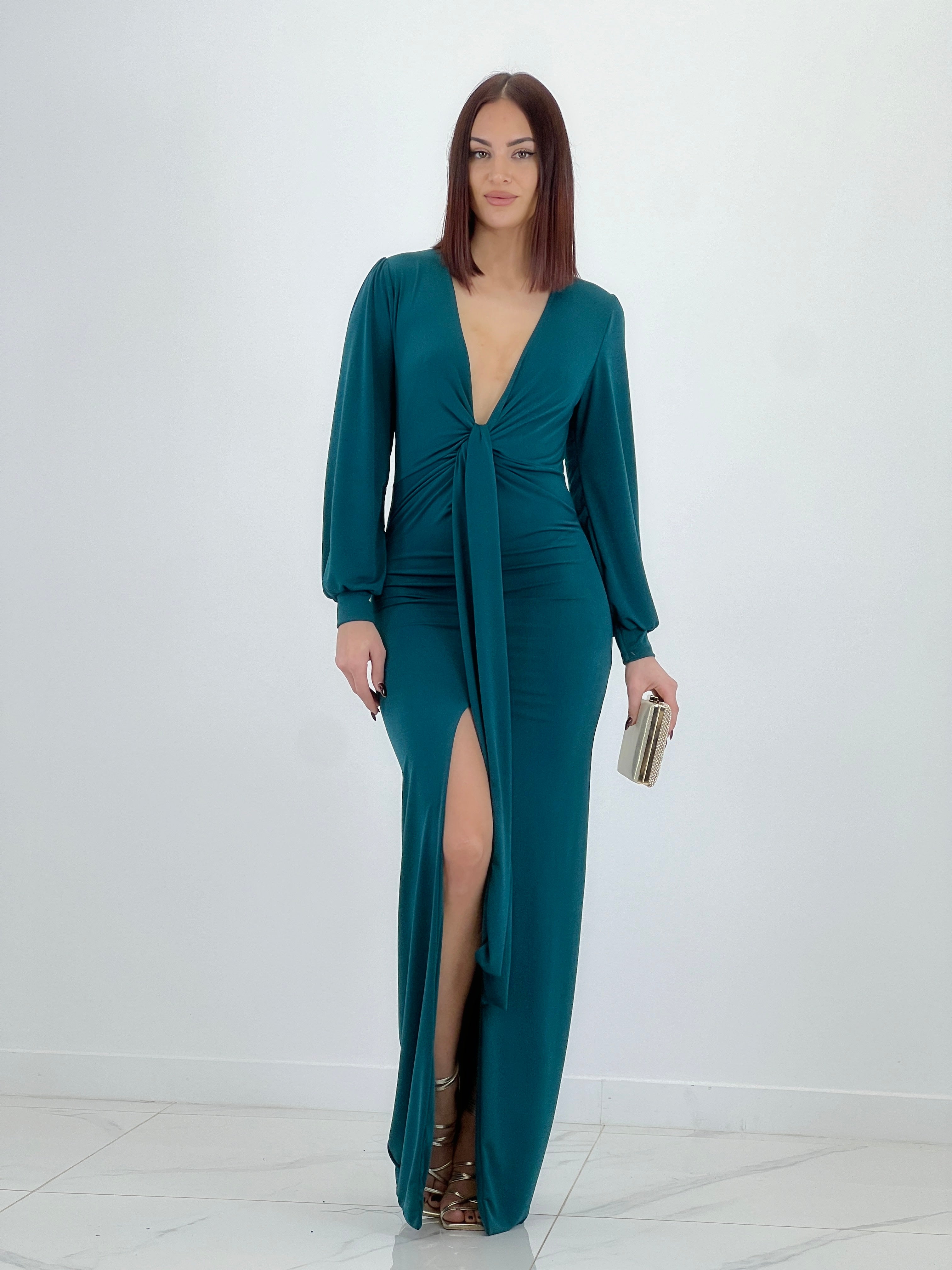 Vestido anudado Mariela