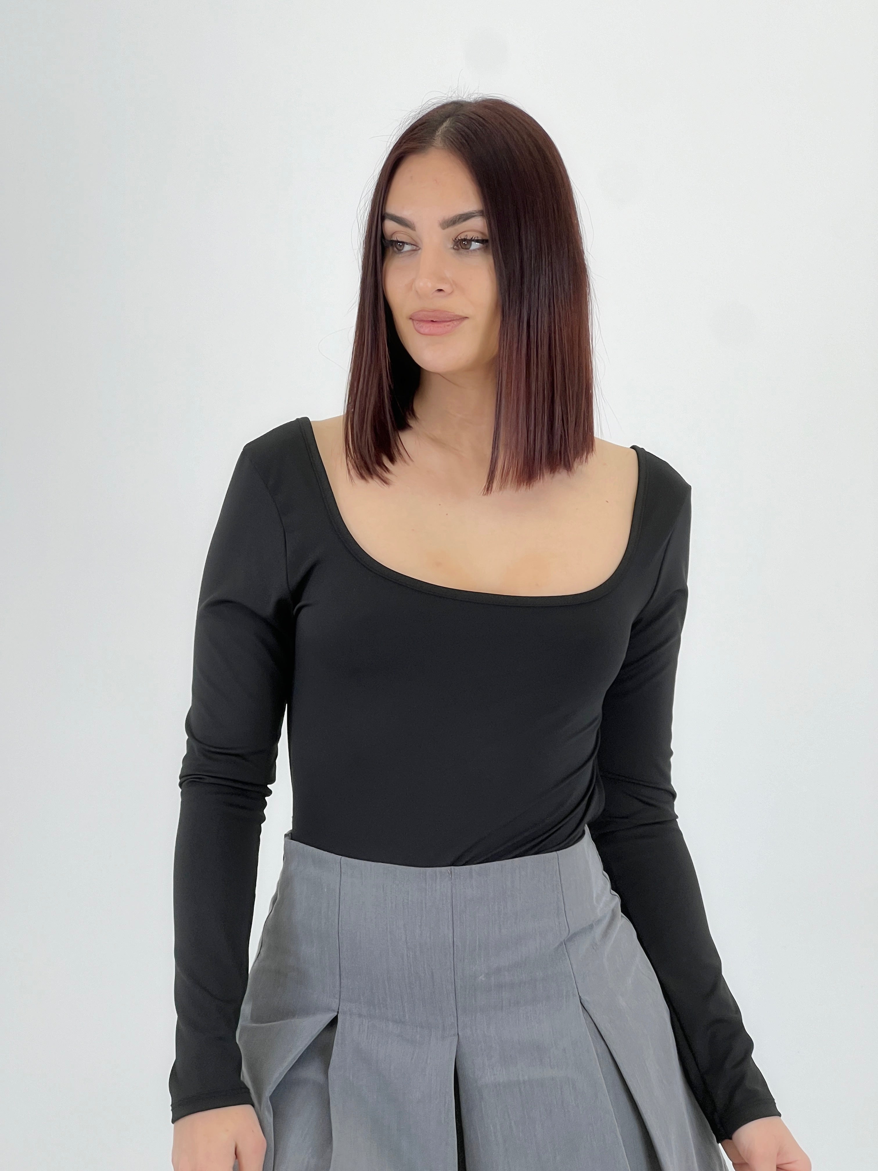 Body manga larga espalda descubierta