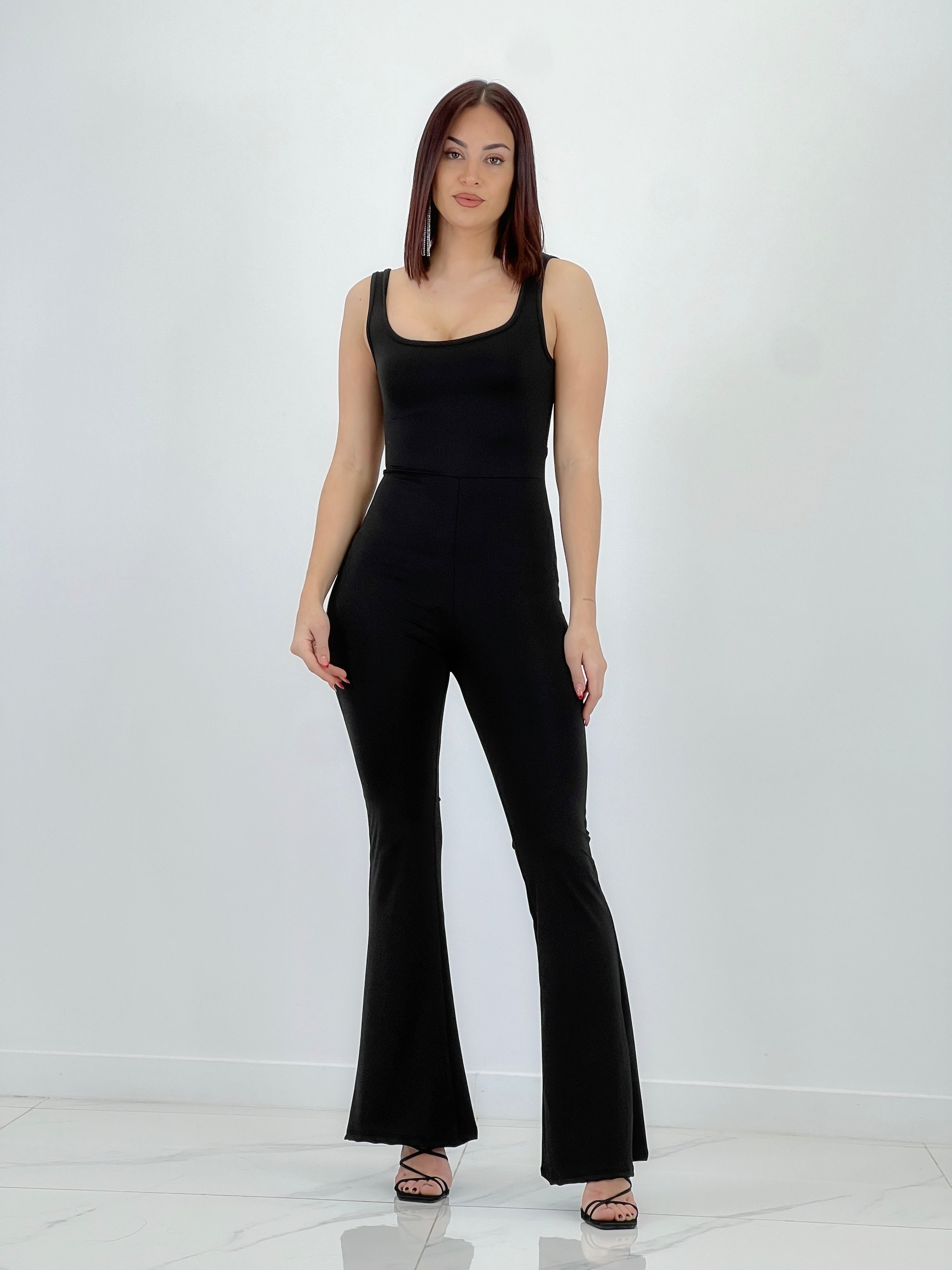 Alanis flare jumpsuit