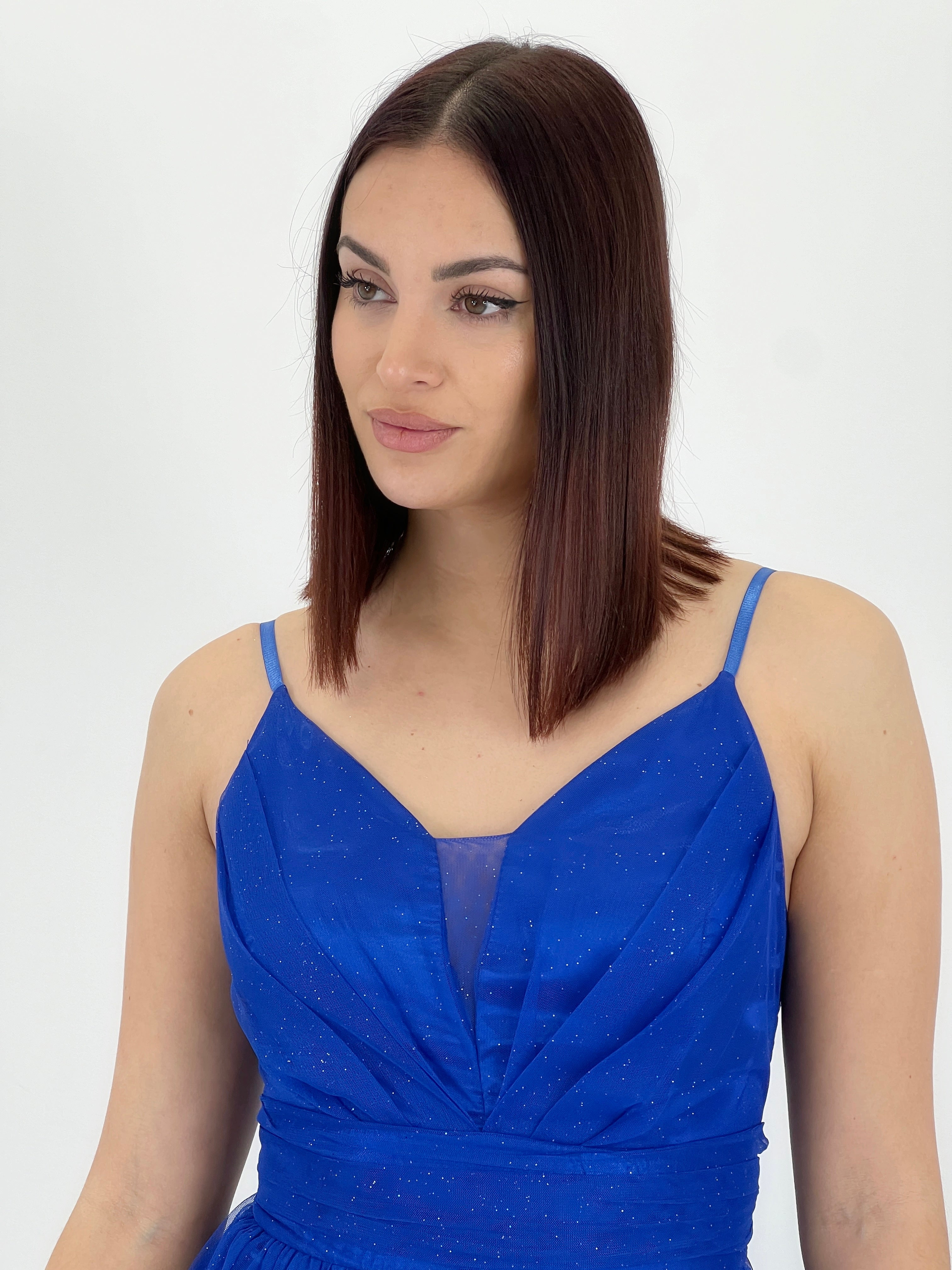 Vestido de tul midi Bianca