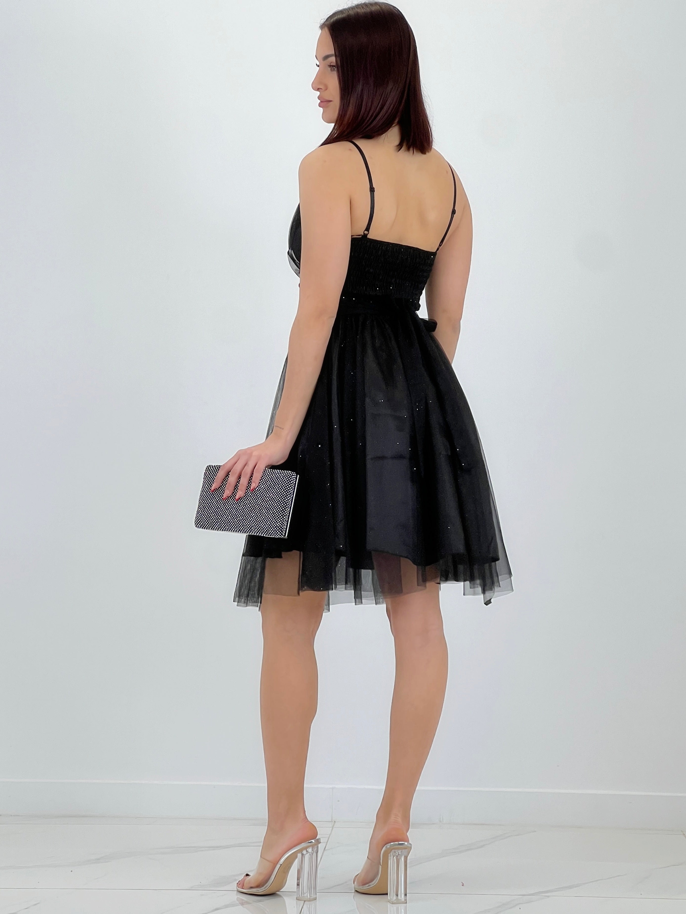 Vestido de tul midi Bianca