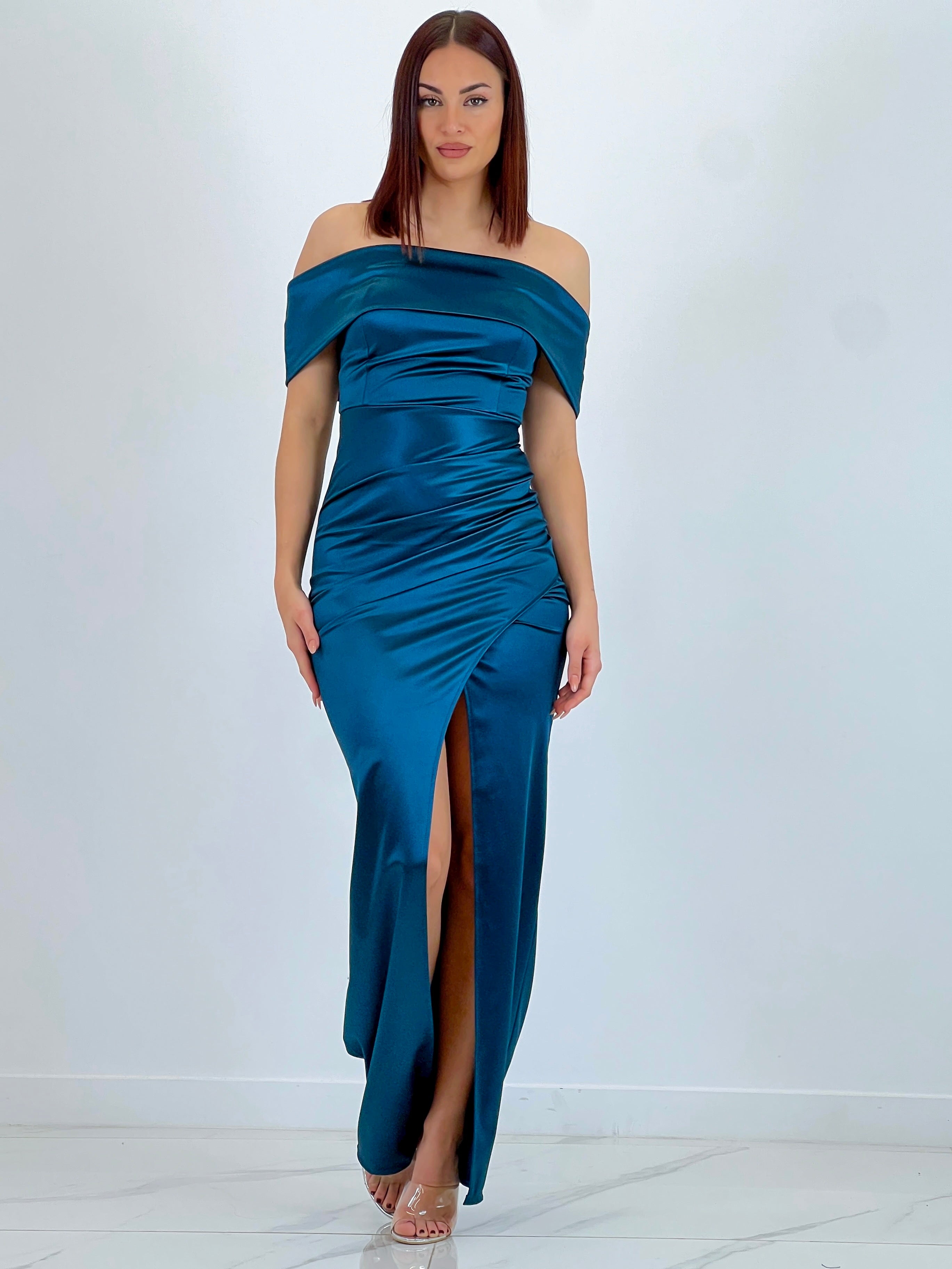 Vestido satinado Tatiana