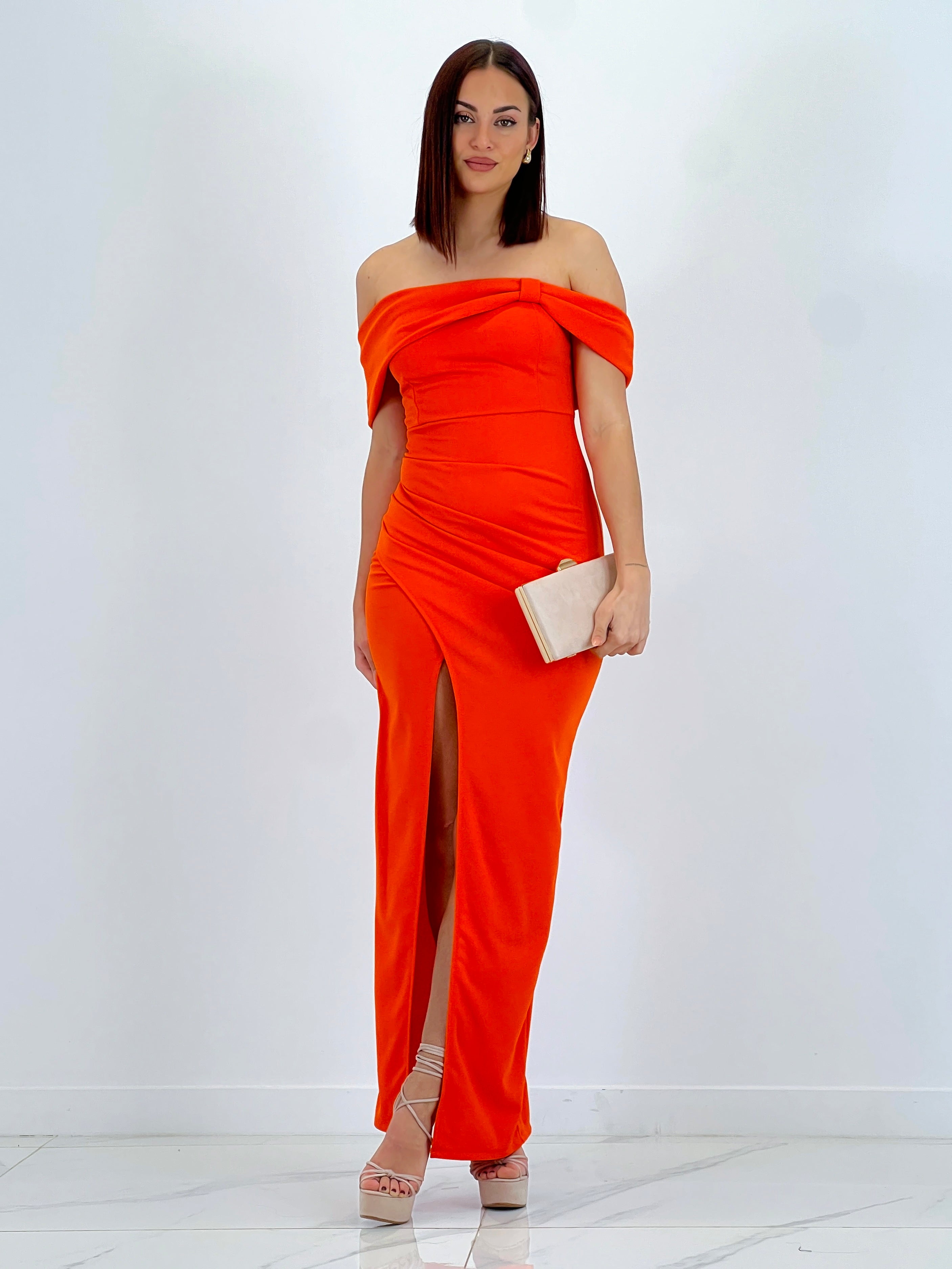 Vestido palabra de honor Indira