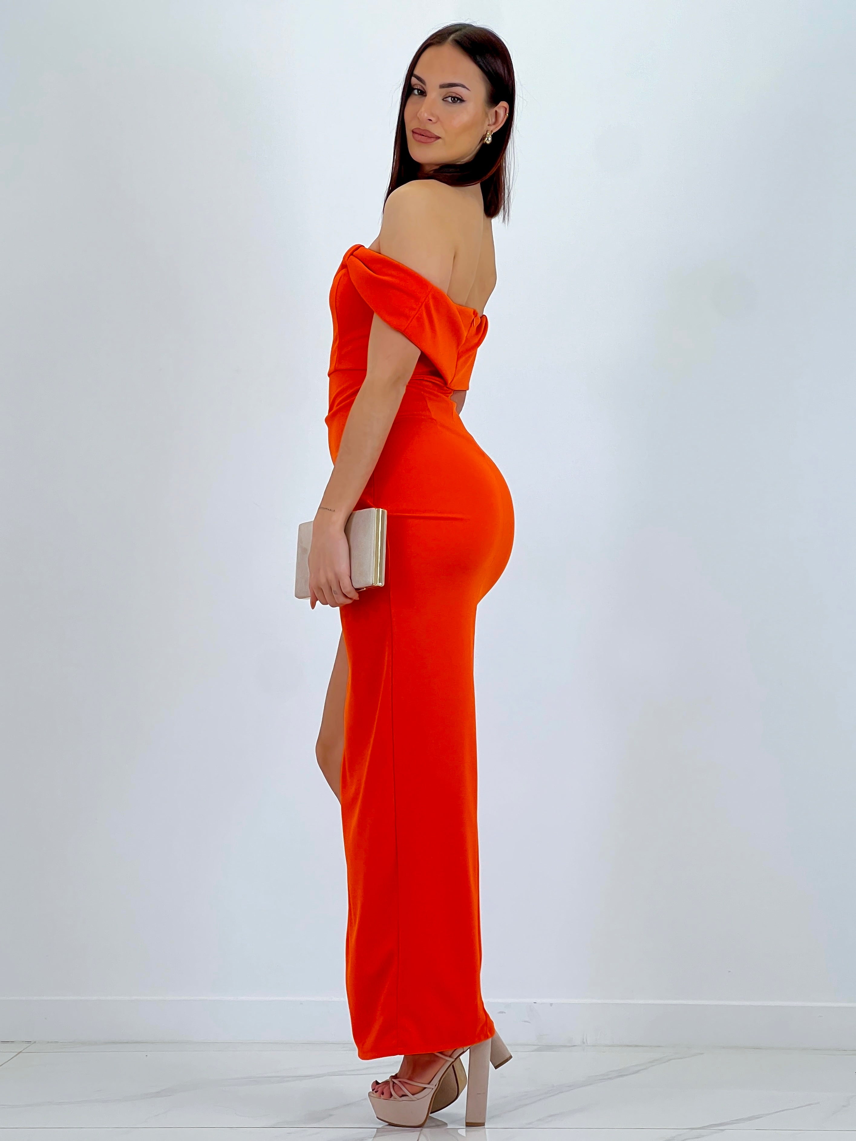 Vestido palabra de honor Indira