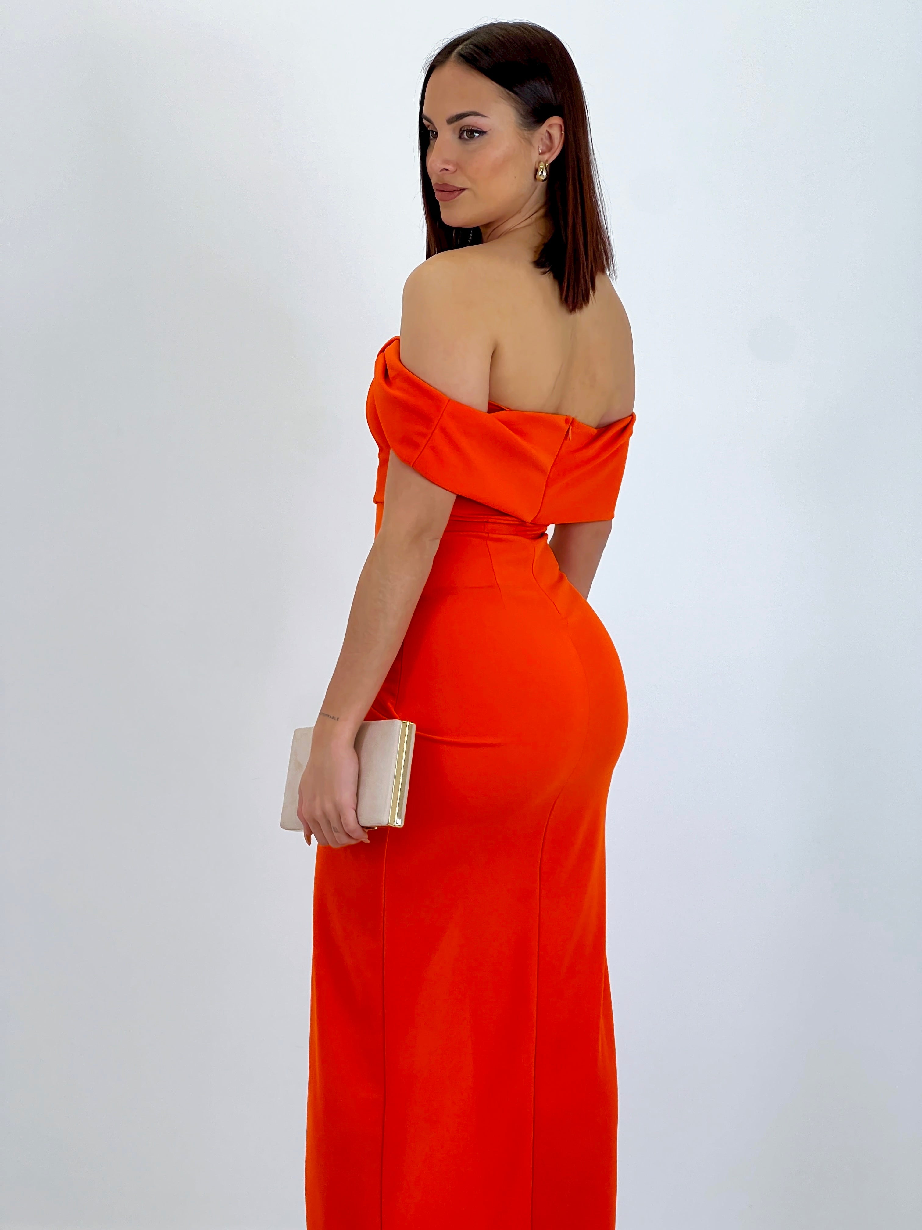 Vestido palabra de honor Indira