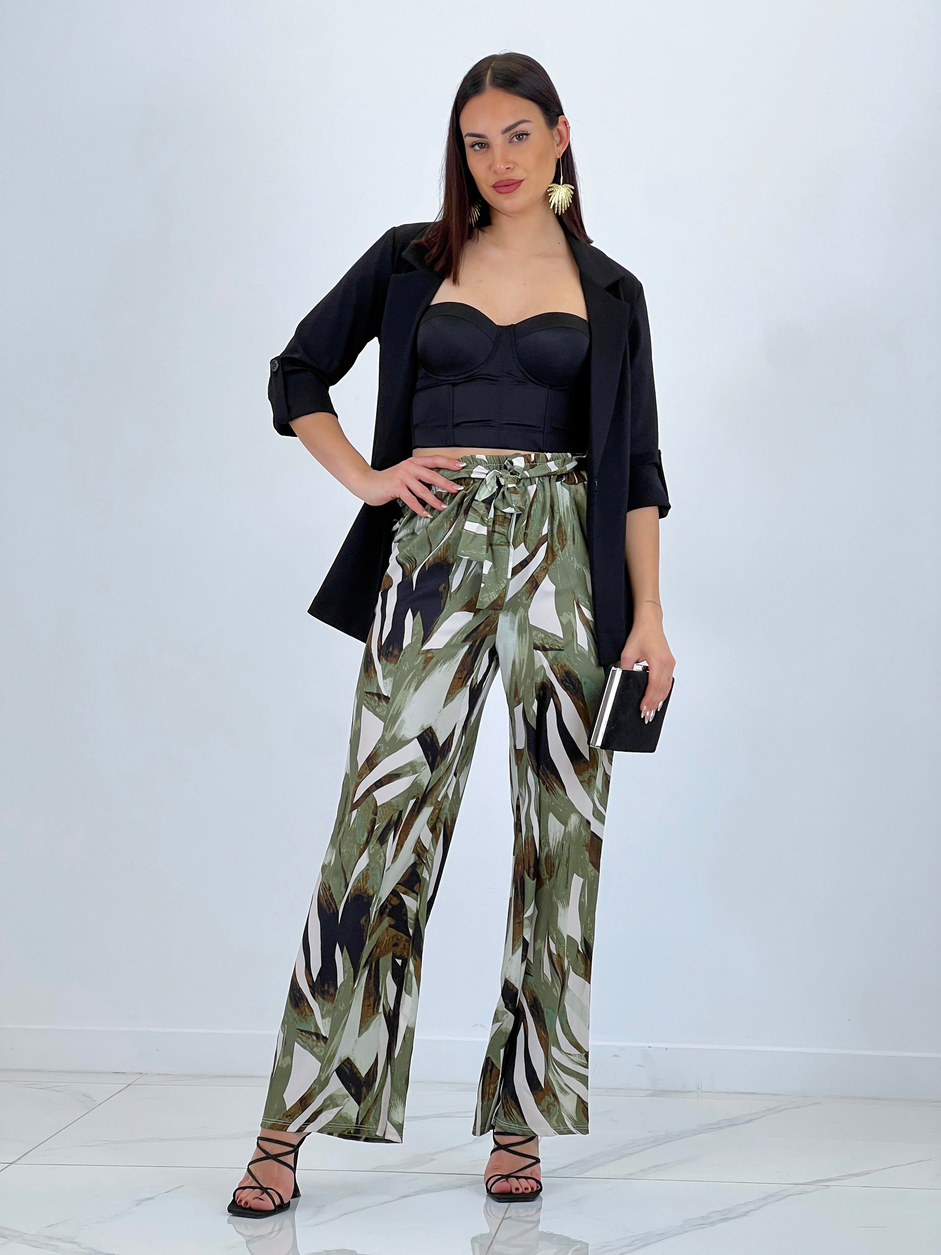 Pantalón estampado Edna