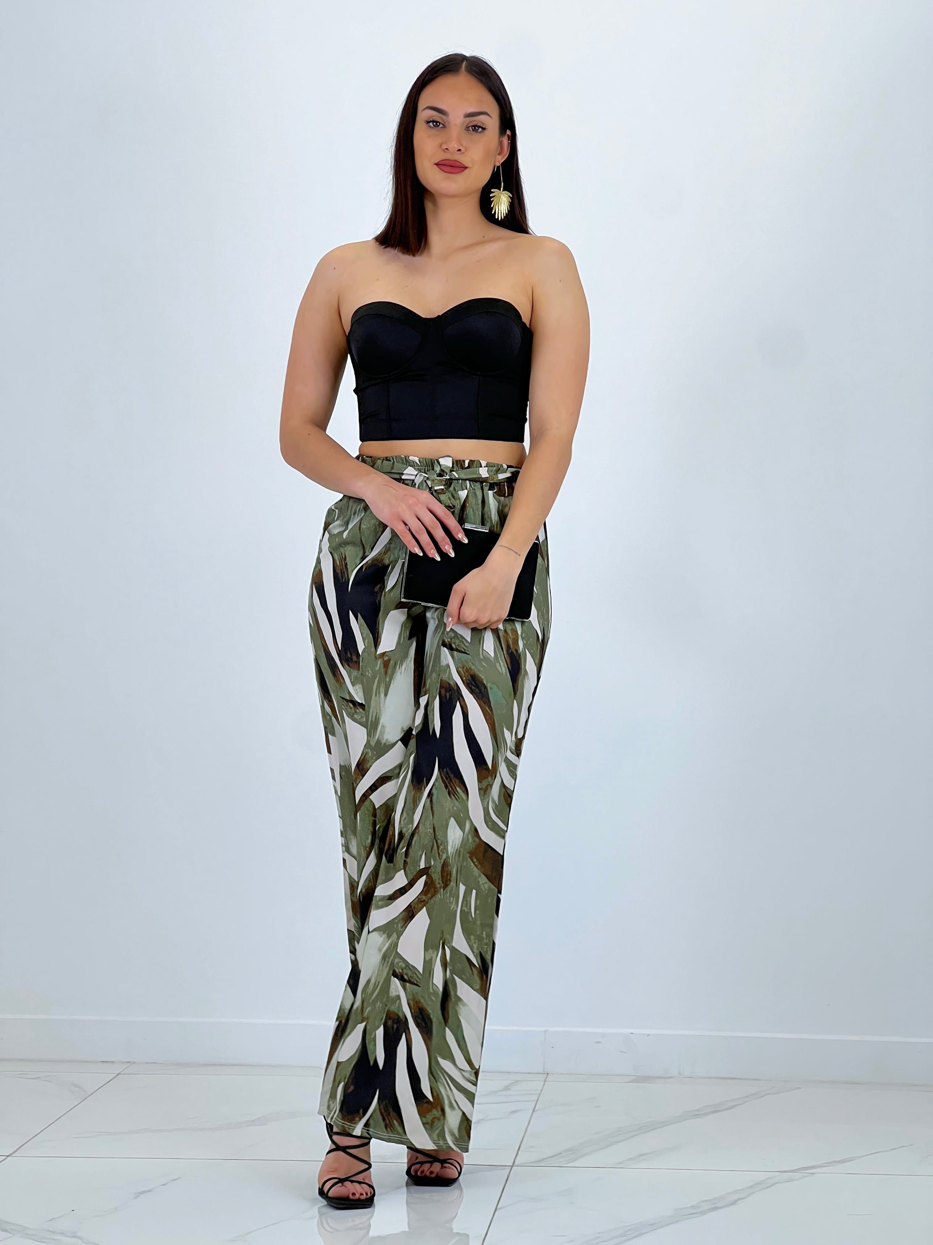 Pantalón estampado Edna