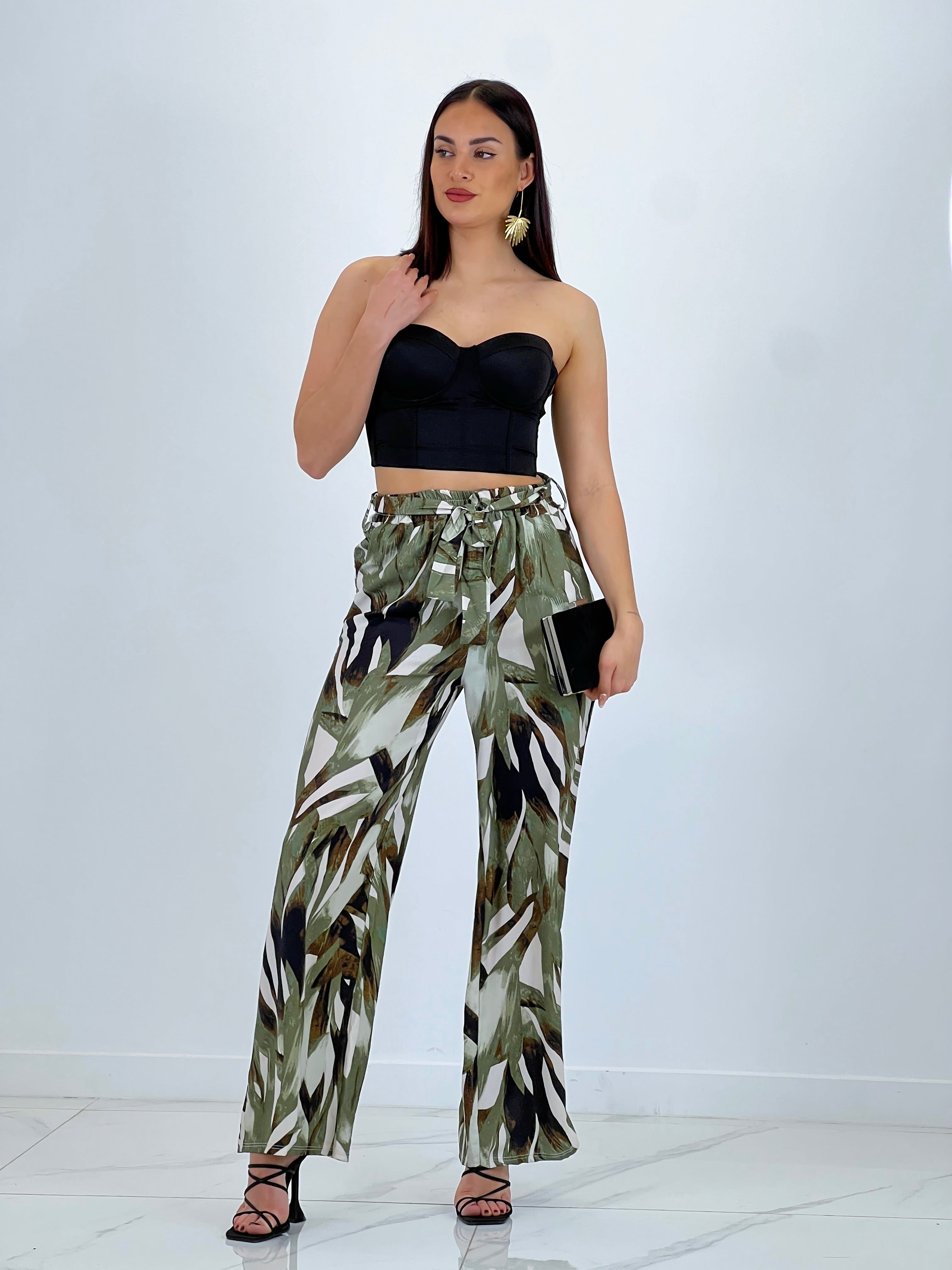 Pantalón estampado Edna