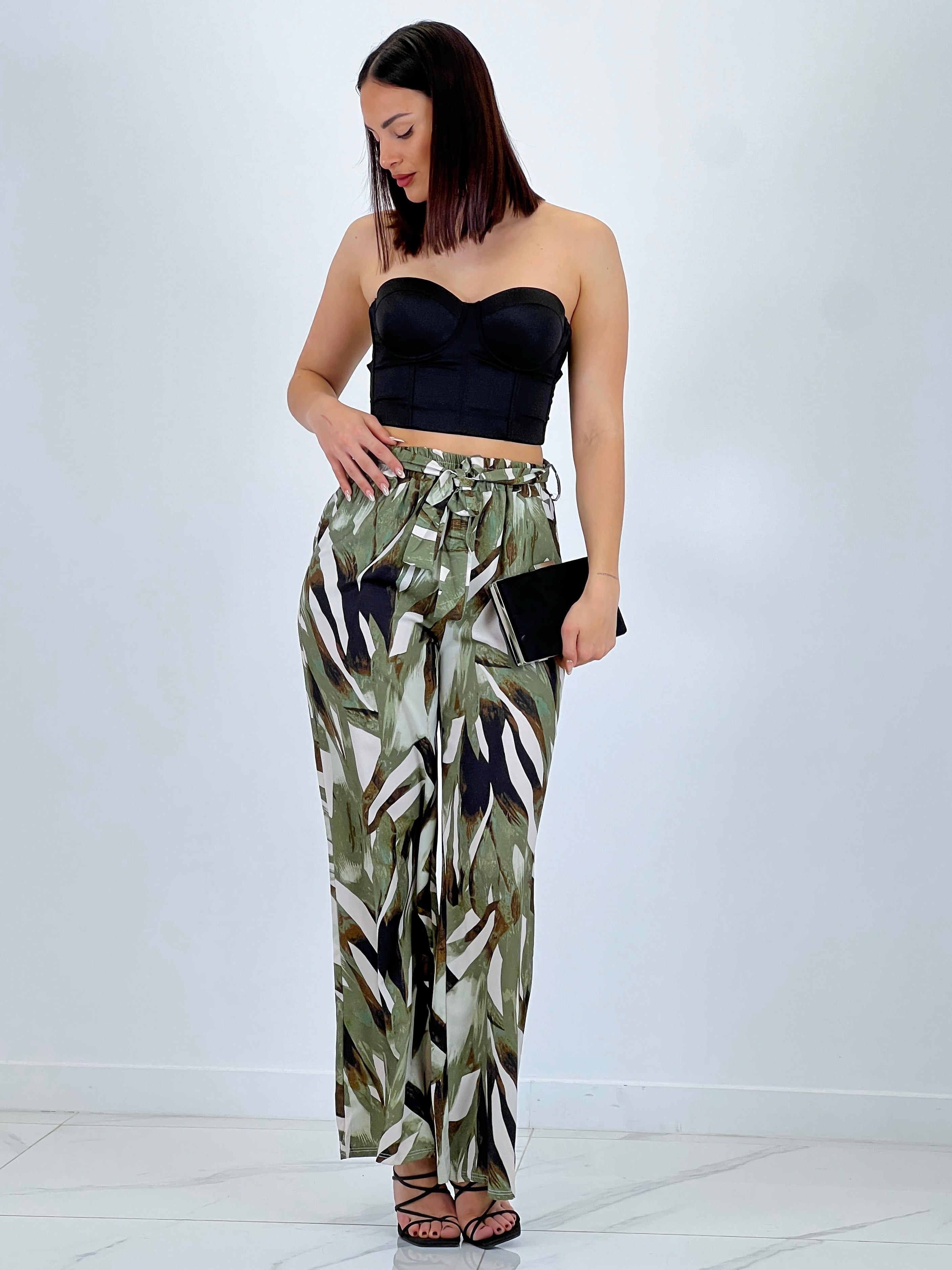 Pantalón estampado Edna