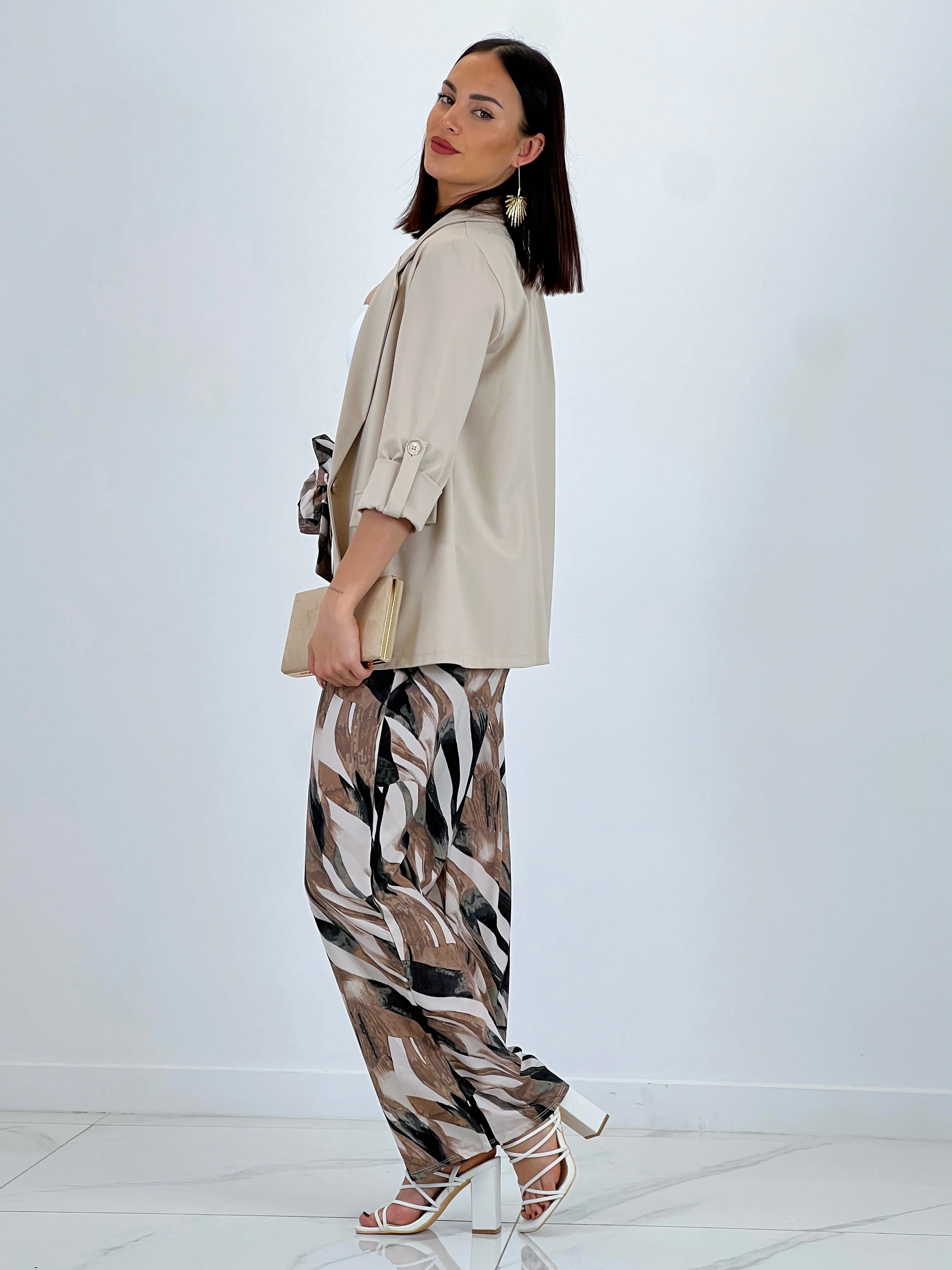 Pantalón estampado Edna