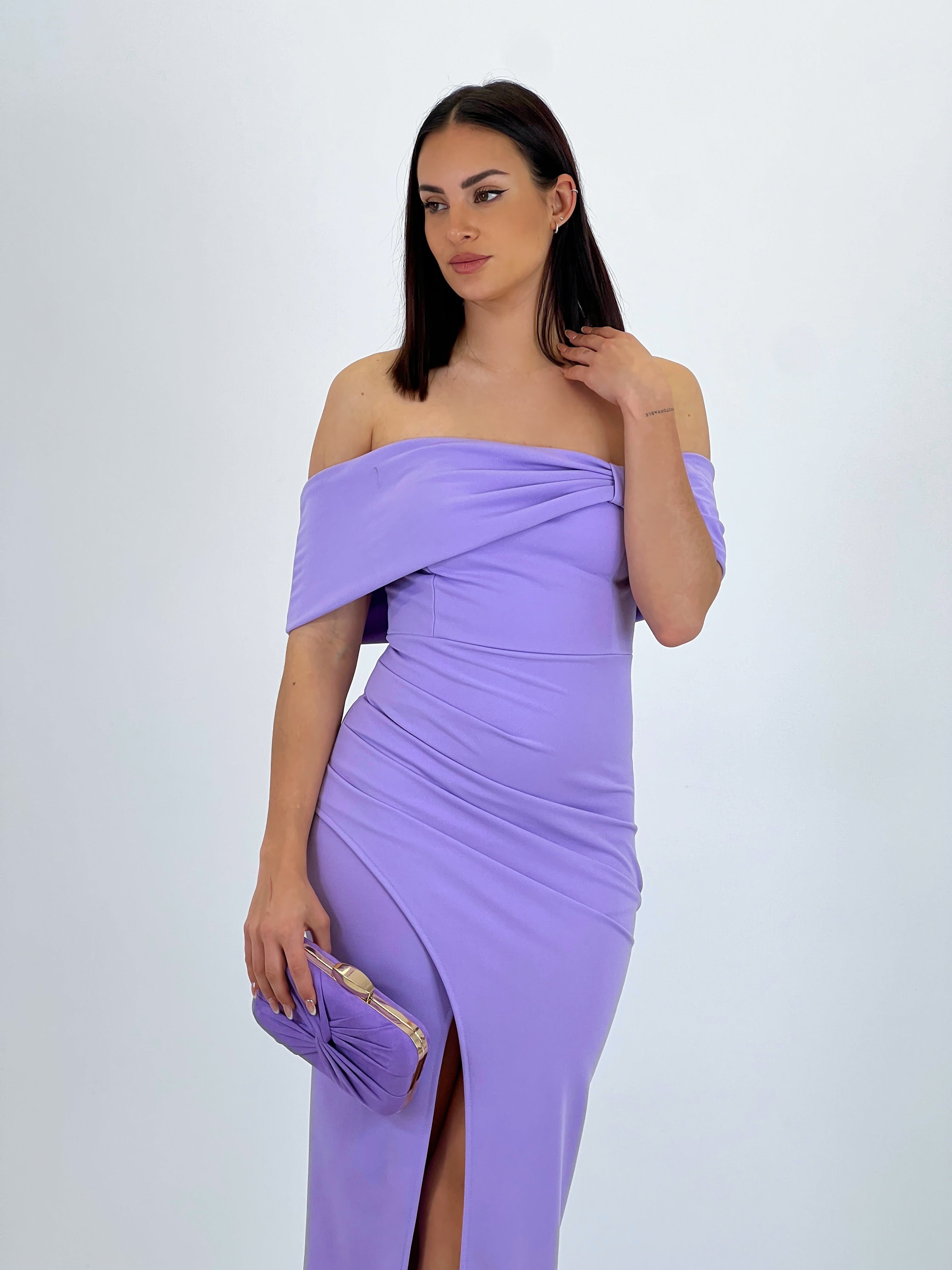 Vestido palabra de honor Indira