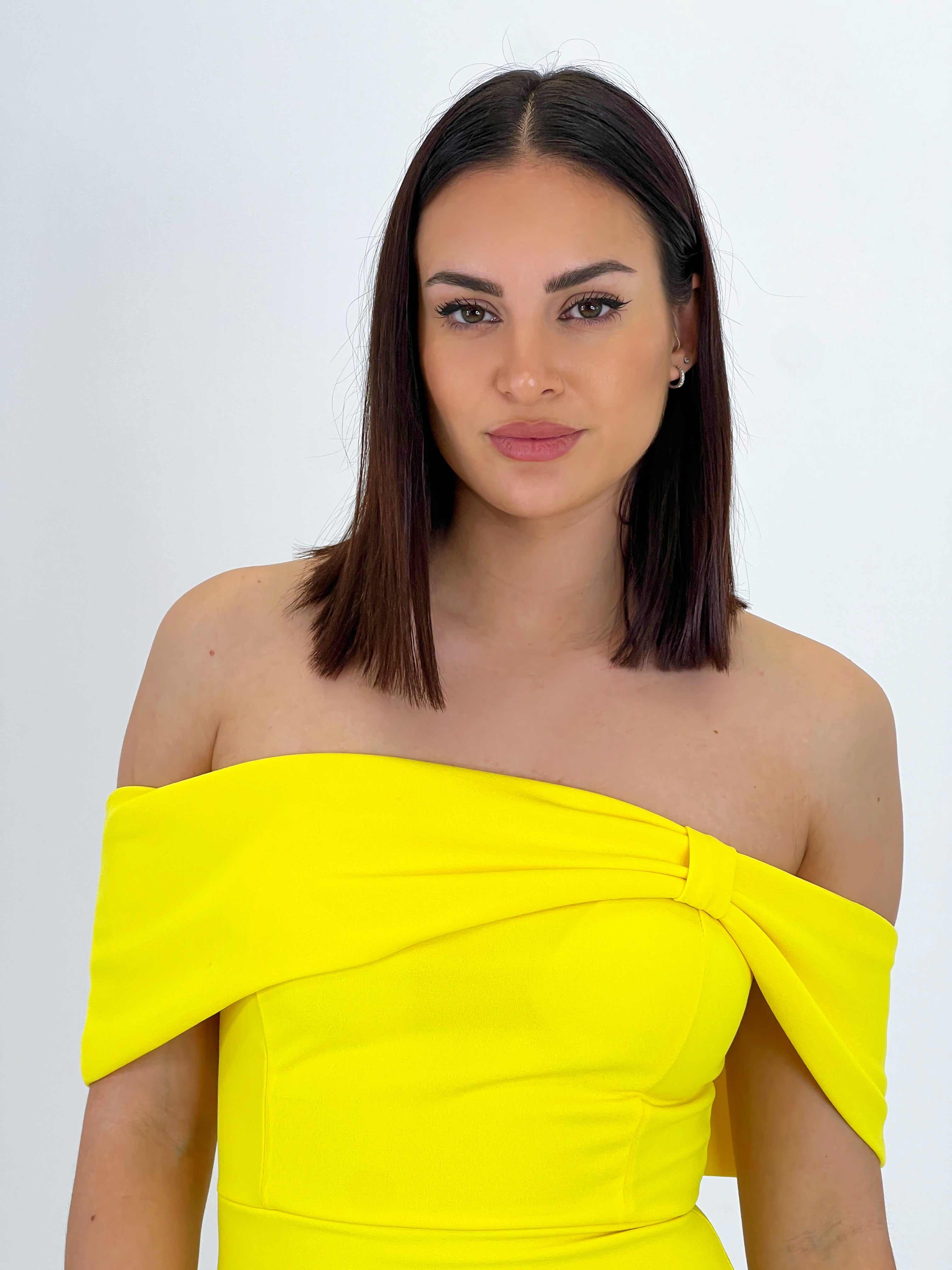 Vestido palabra de honor Indira