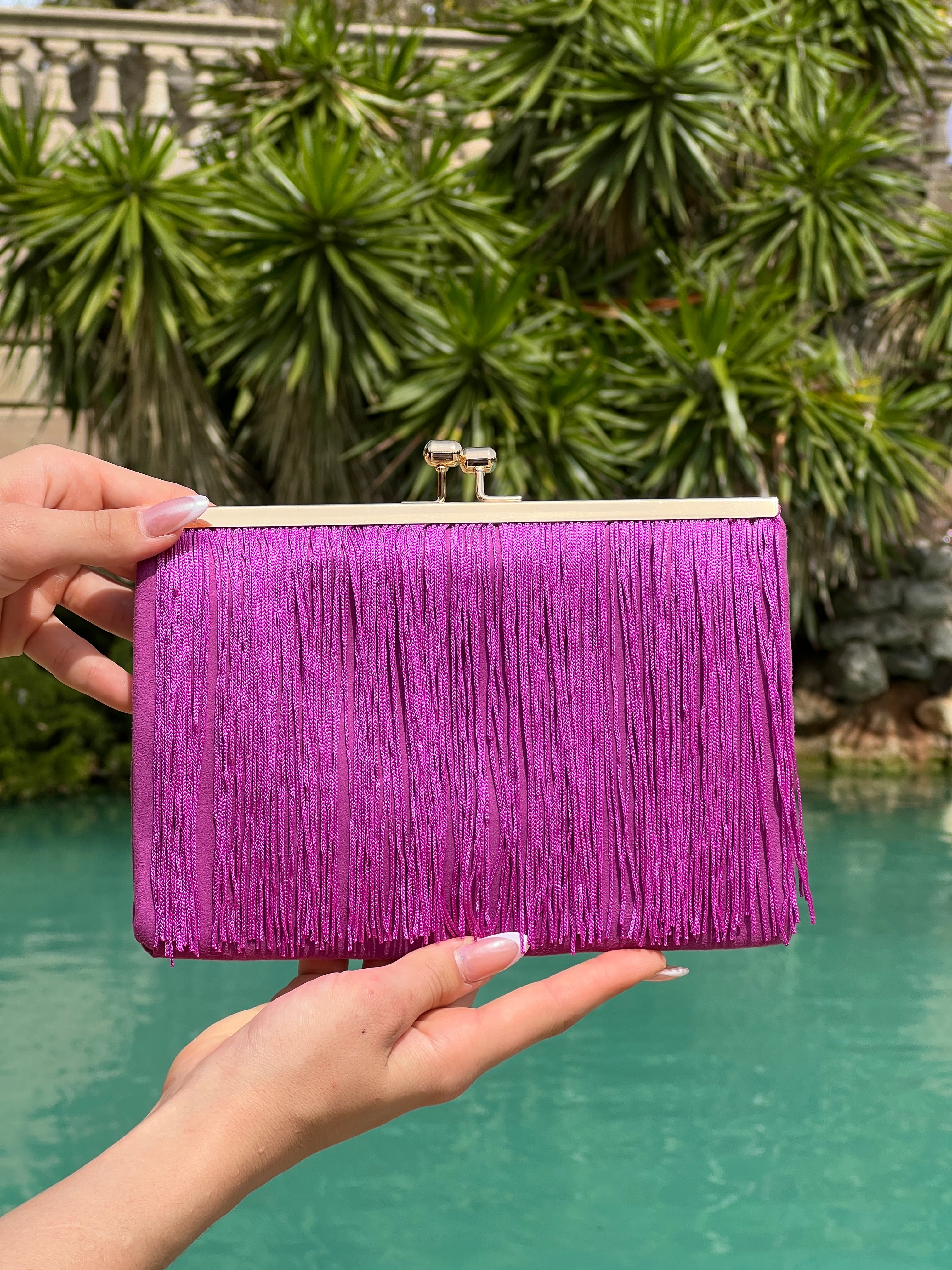 Versailles fringed bag