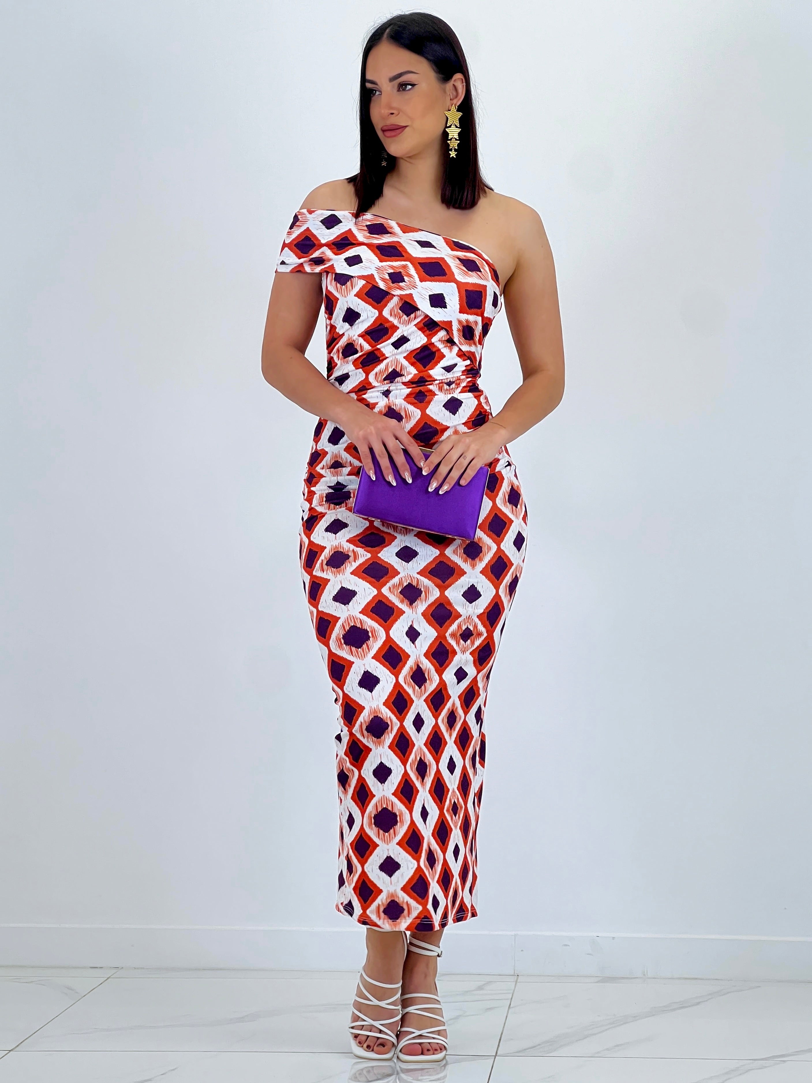 Vestido estampado Aurora