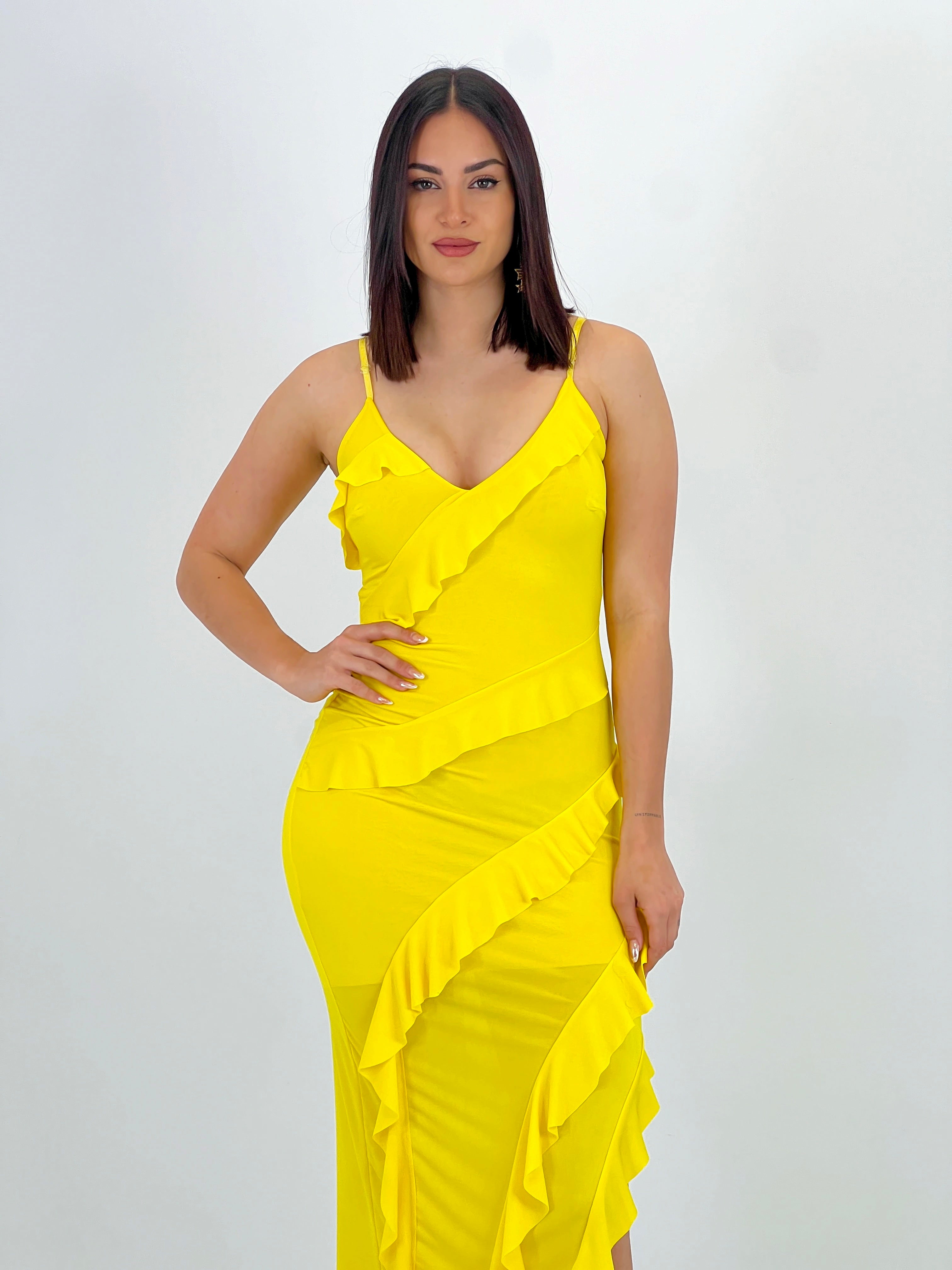 Vestido volantes Azucena