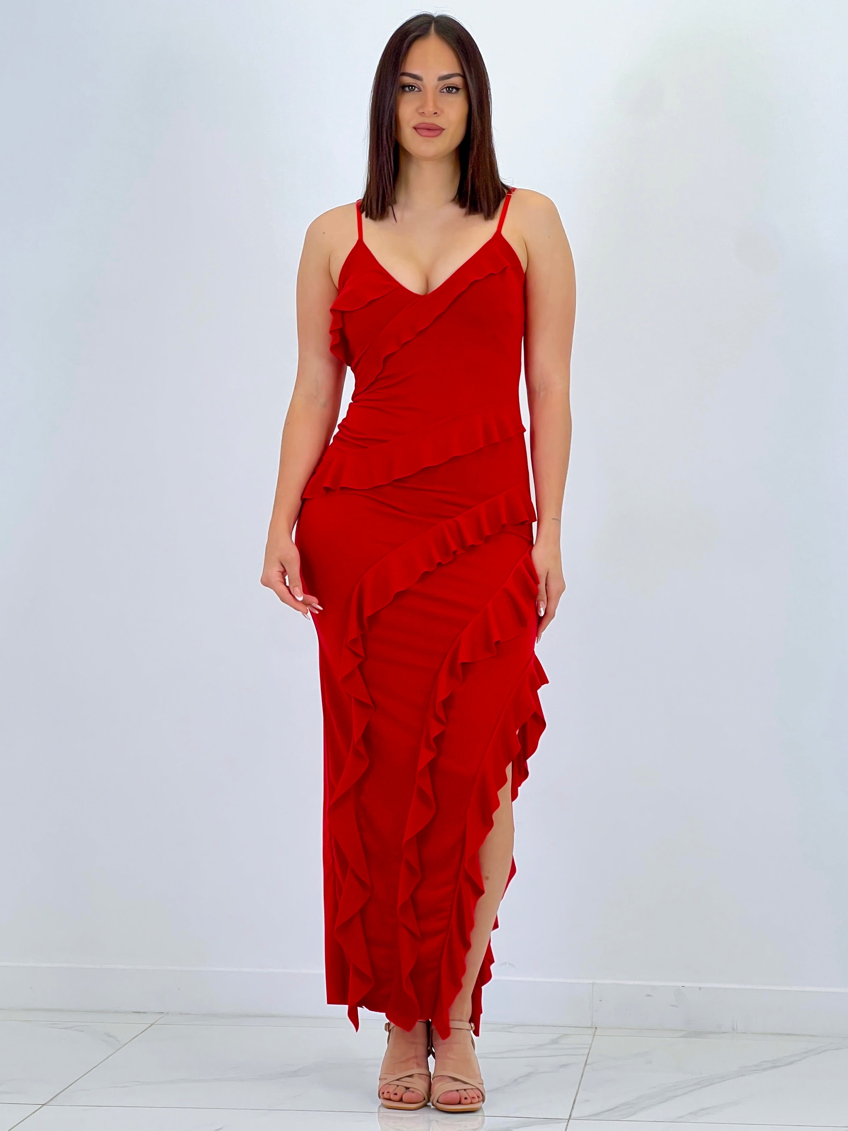 Vestido volantes Azucena