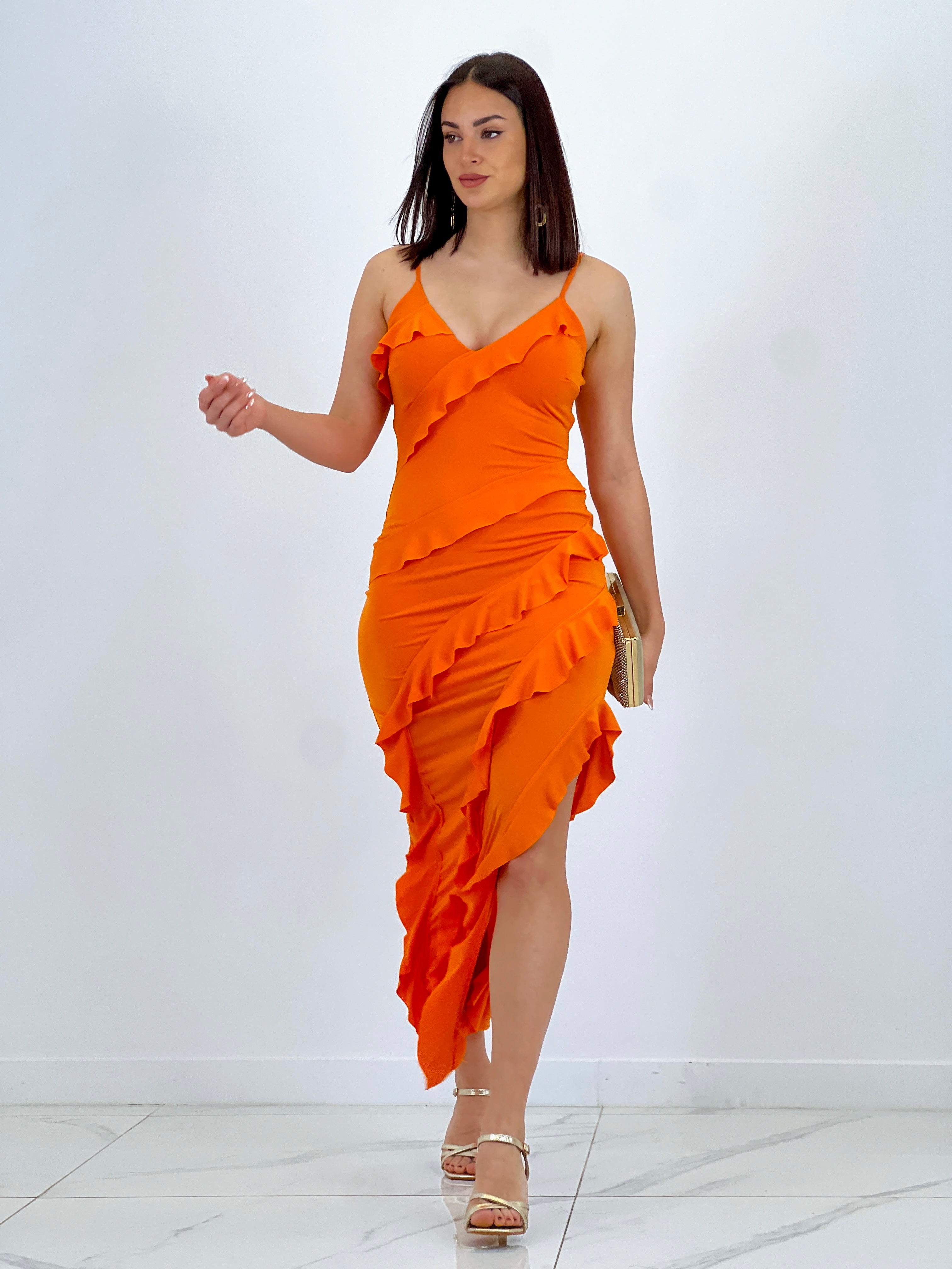 Vestido volantes Azucena