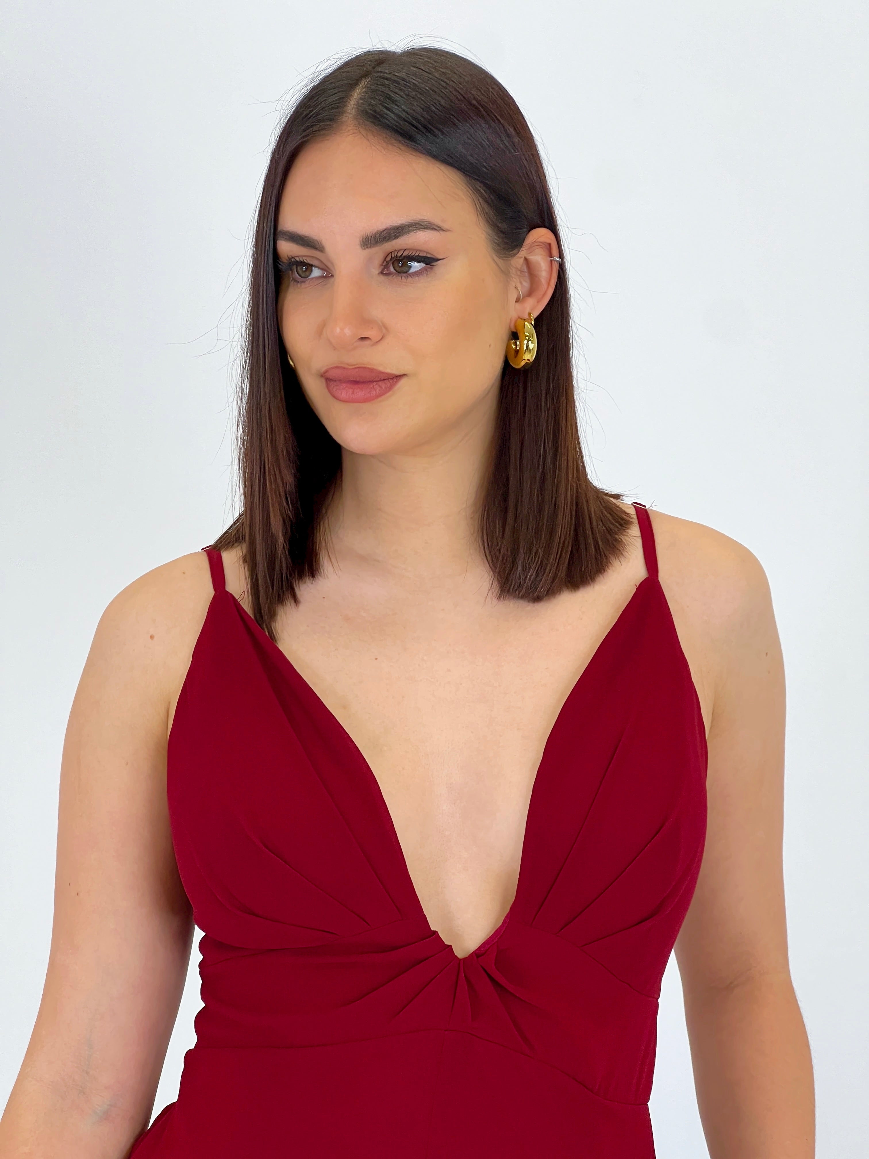 Pendientes aro grueso grande