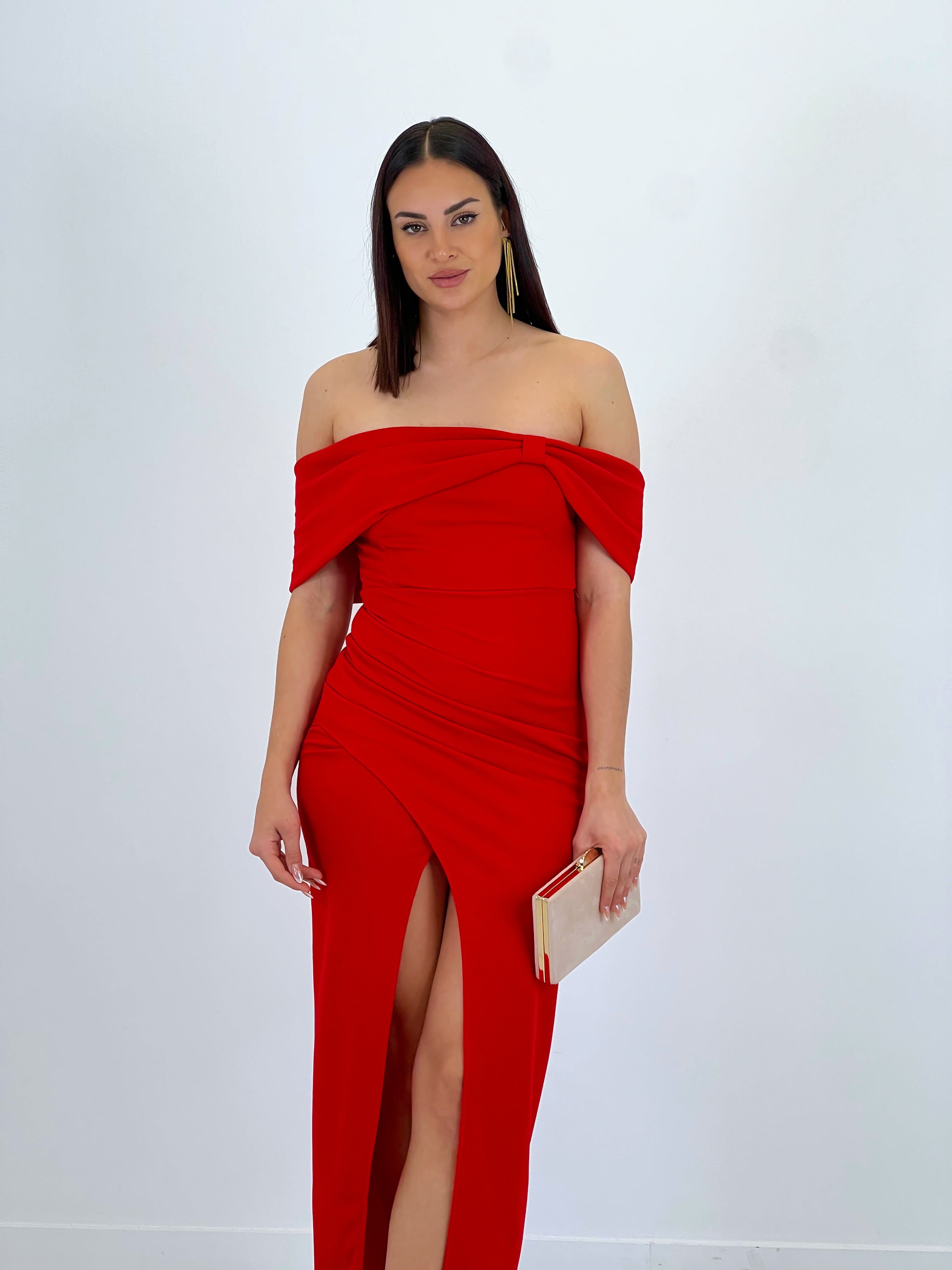 Vestido palabra de honor Indira