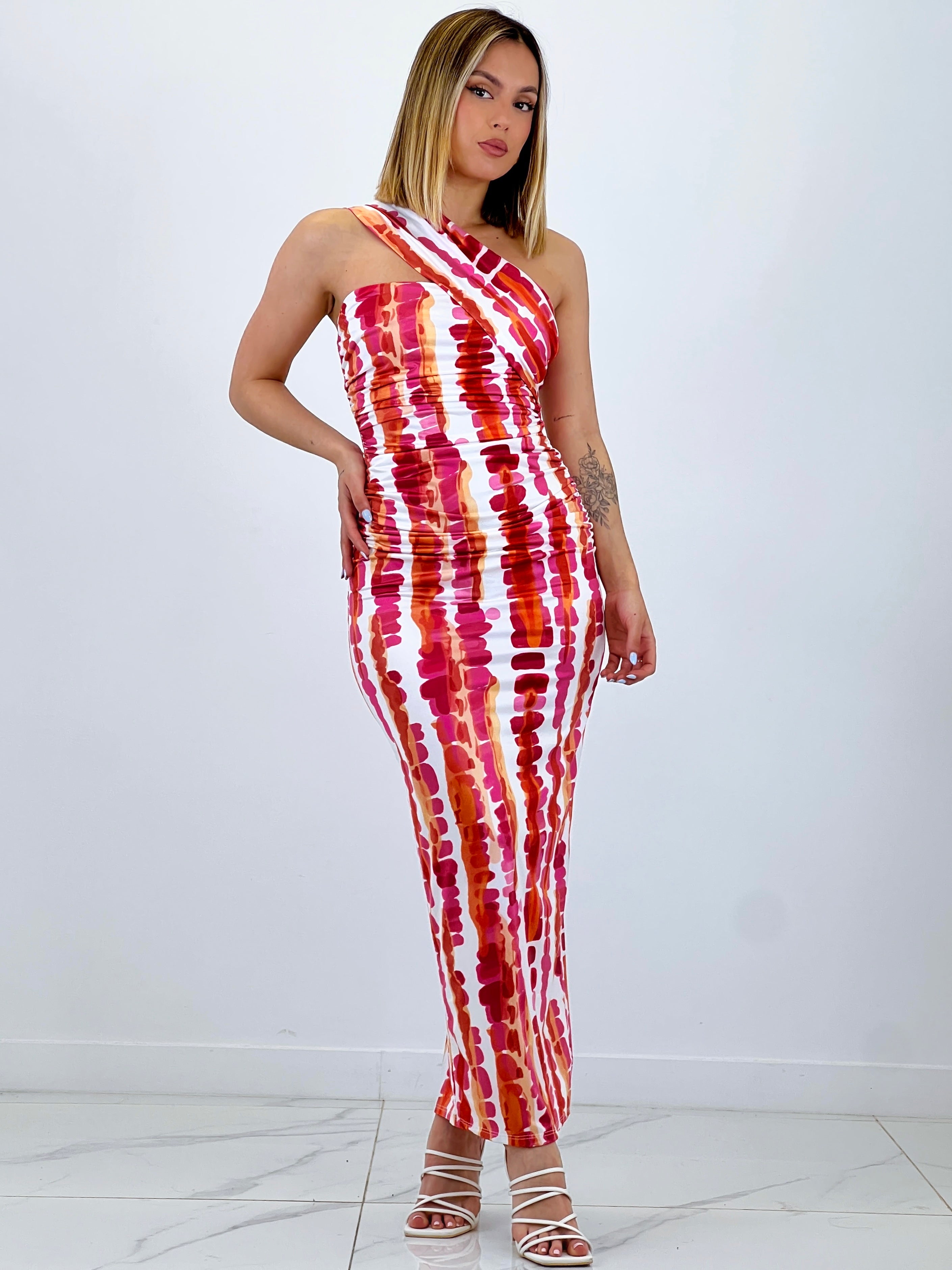 Vestido estampado Aurora