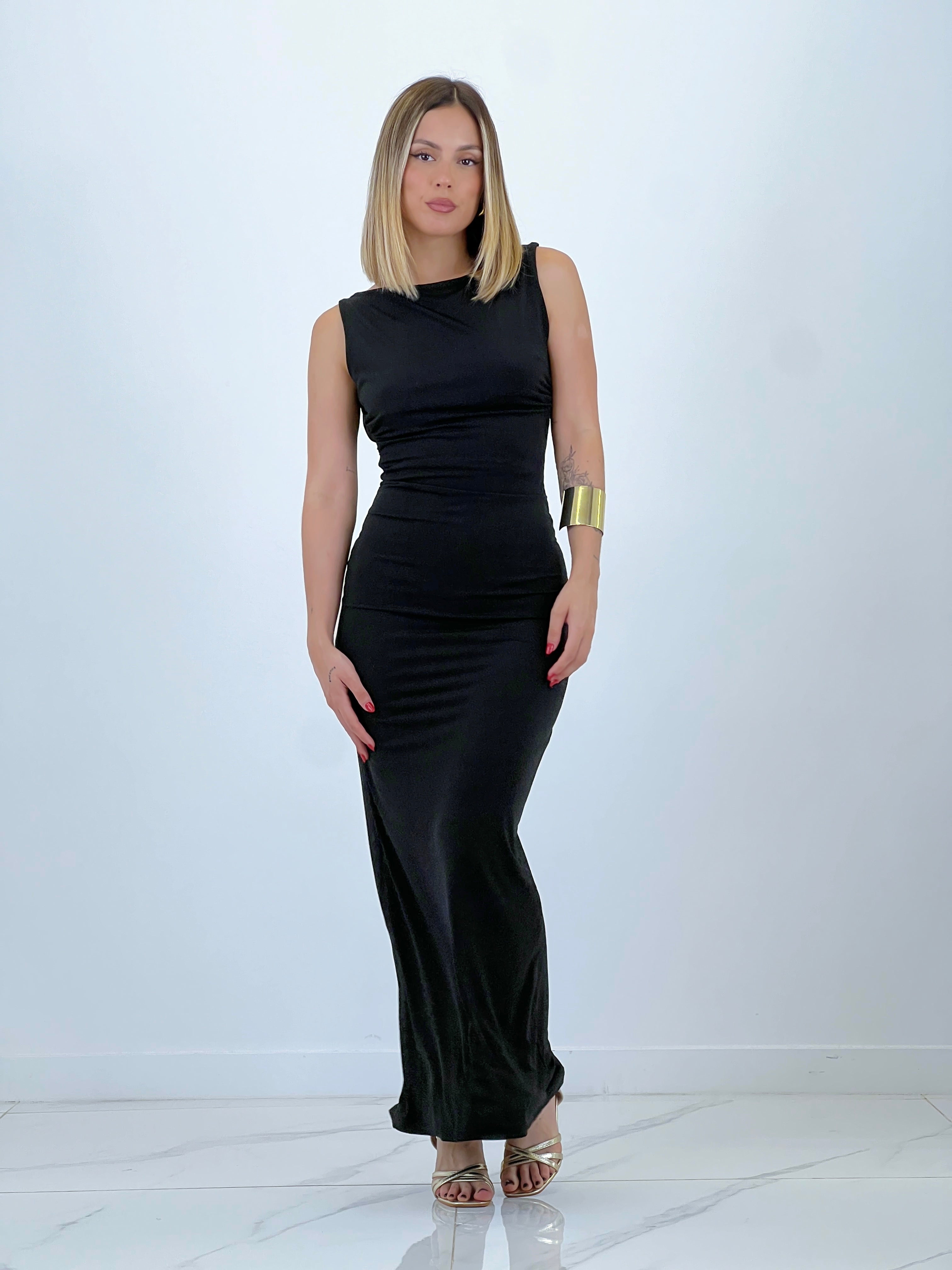 Vestido midi sirena