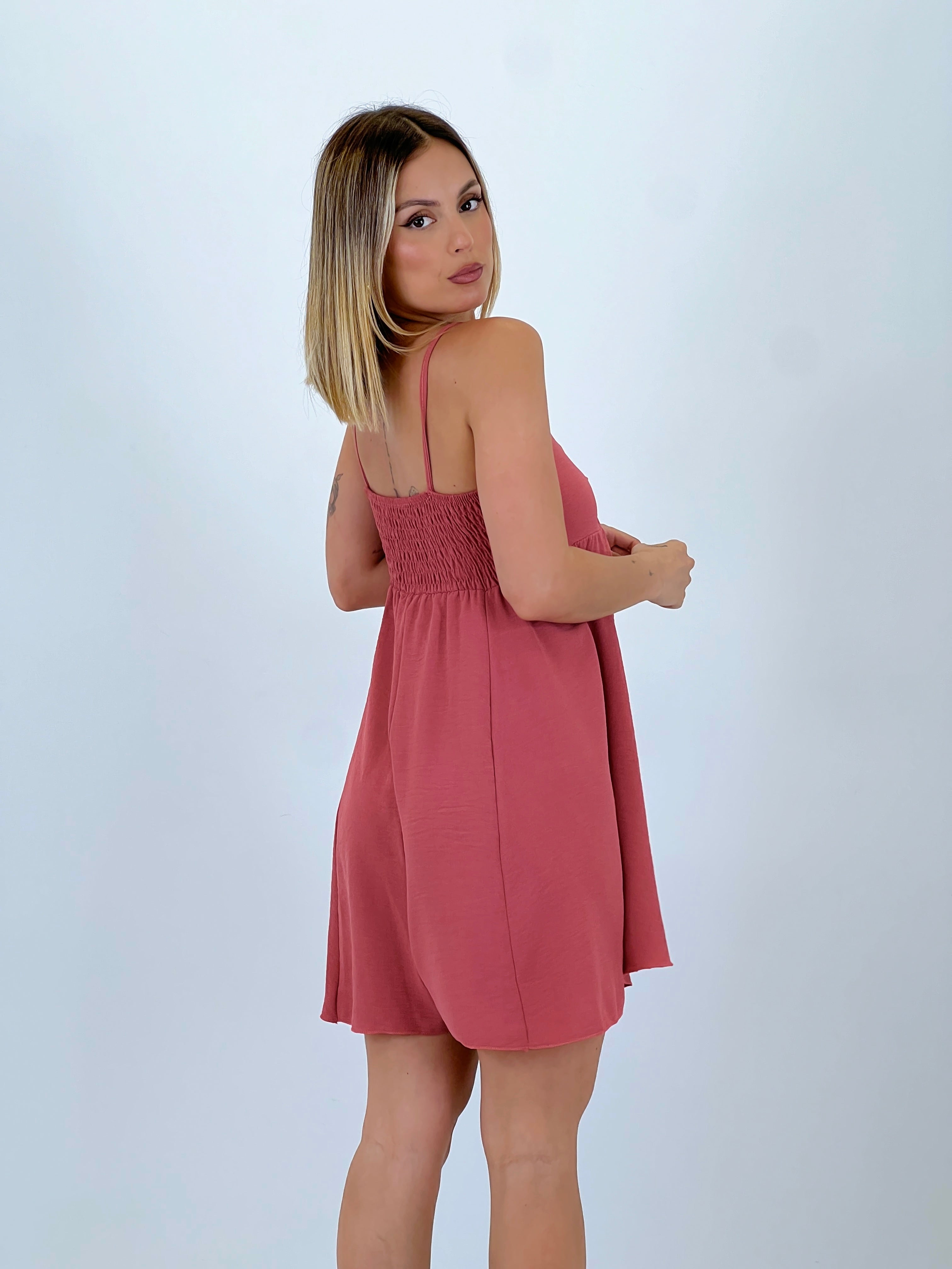 Short mono lazo pecho