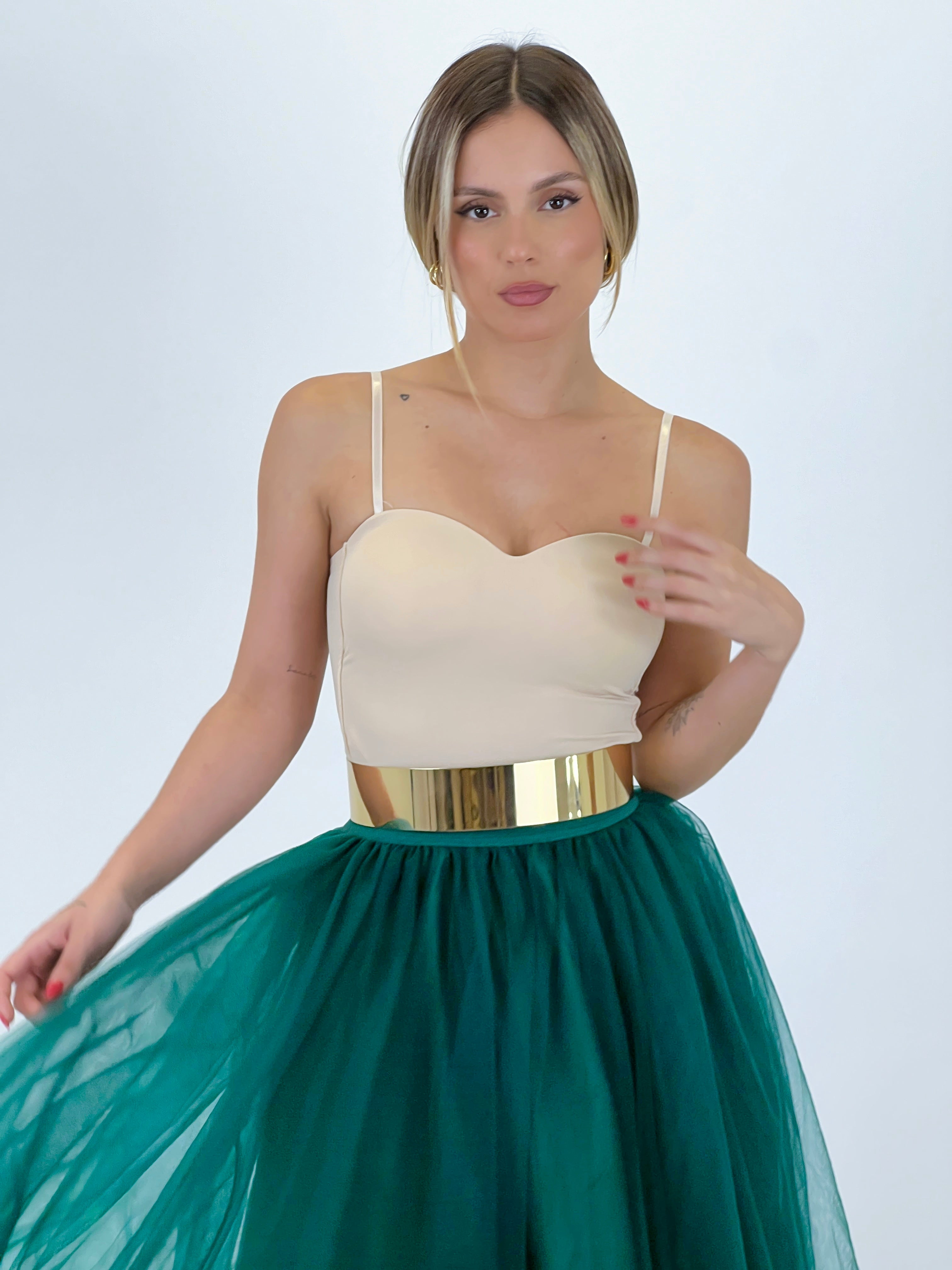 Top bra tirantes licra