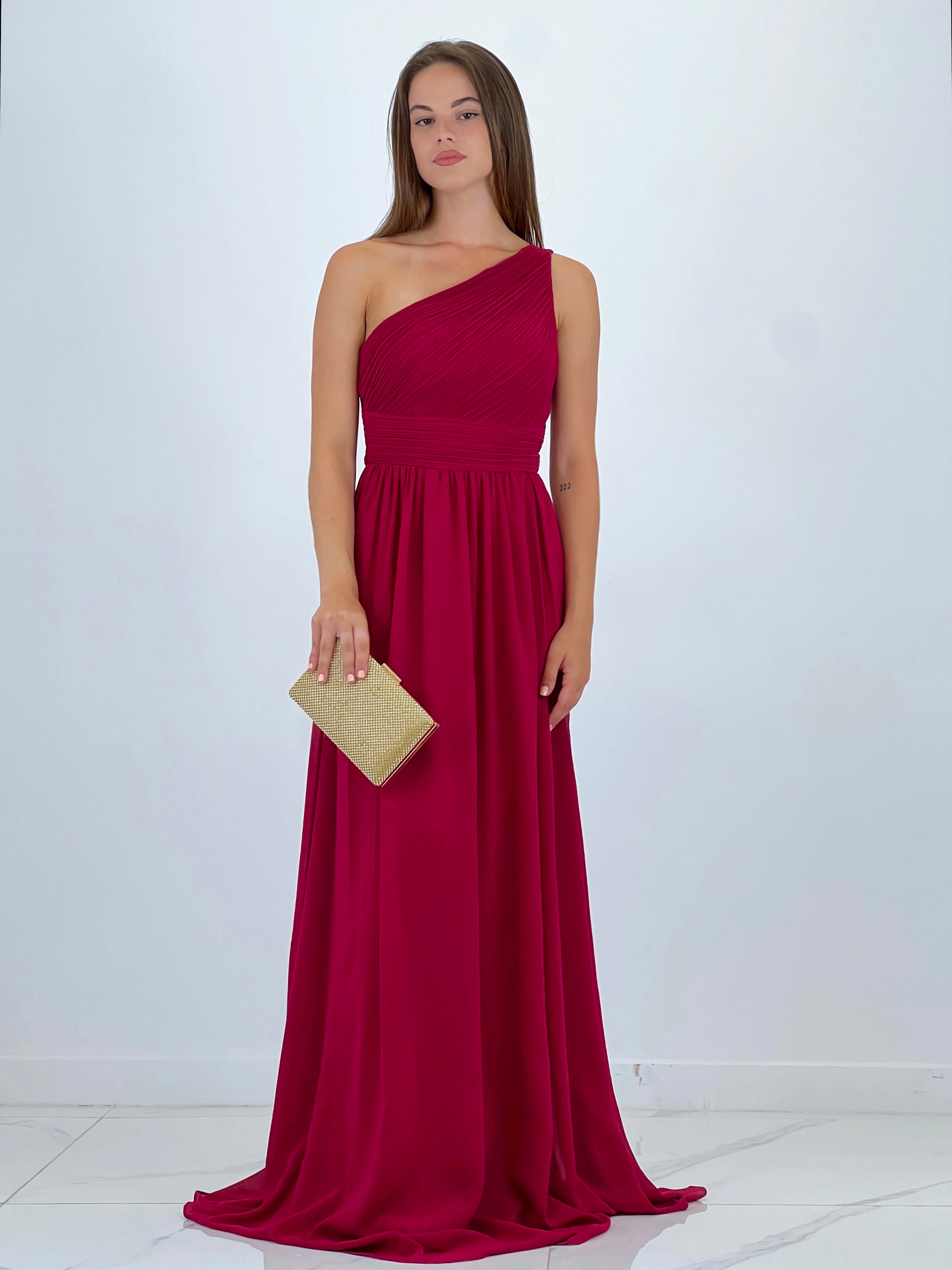 Vestido drapeado romano Flaminia - Zebra&Maduixa®