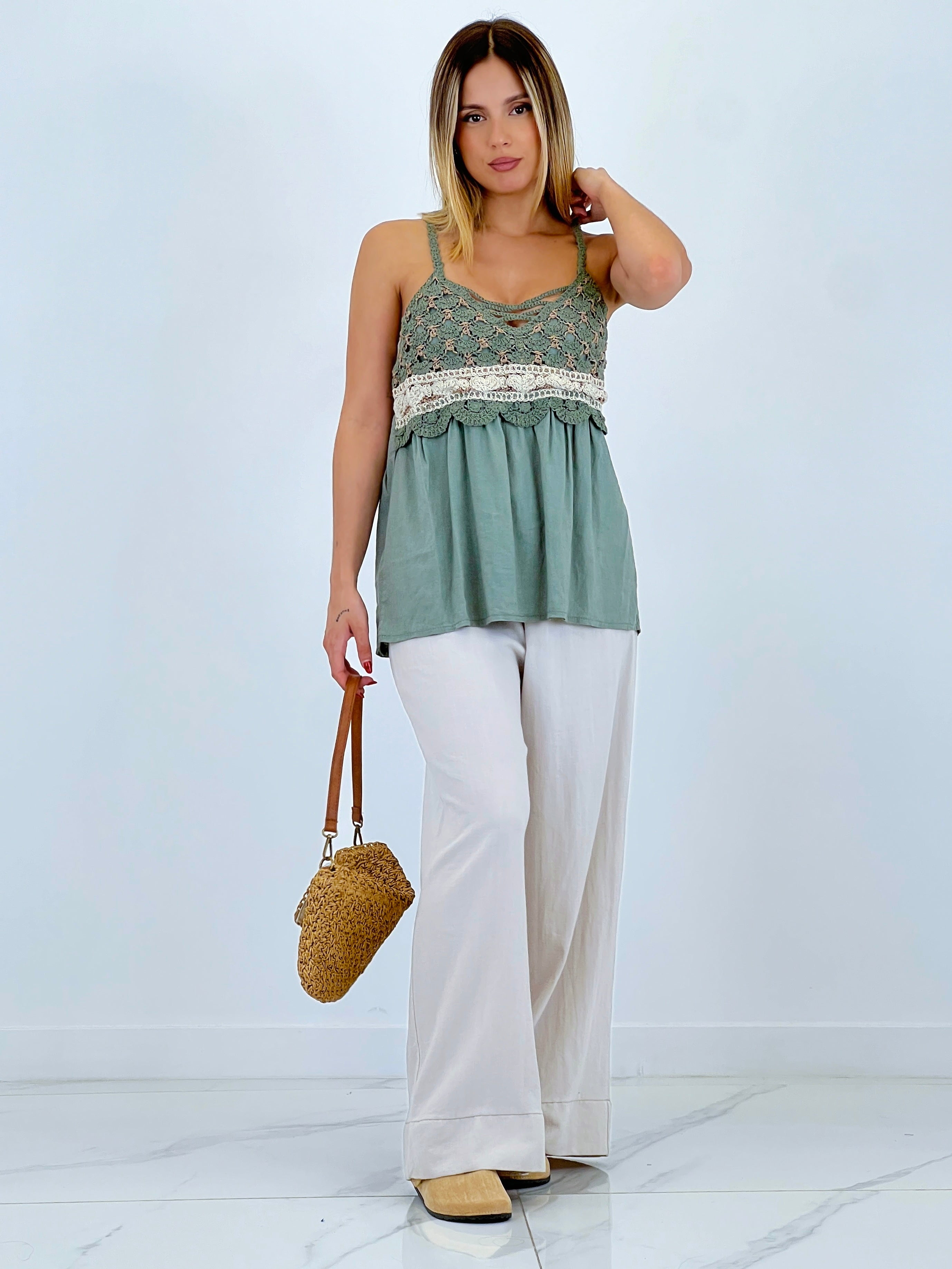 Palazzo pants thread