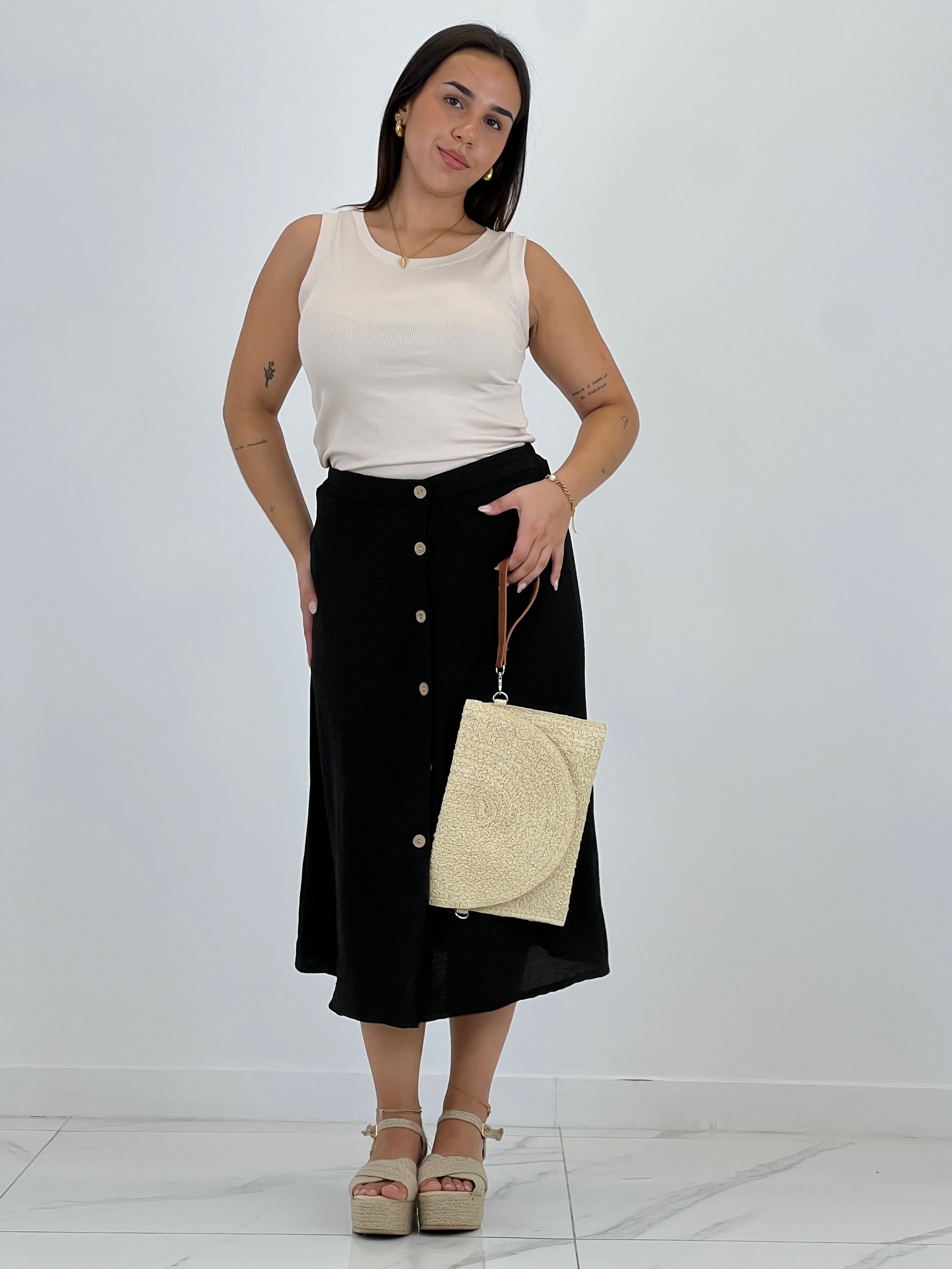 Camiseta básica tirantes