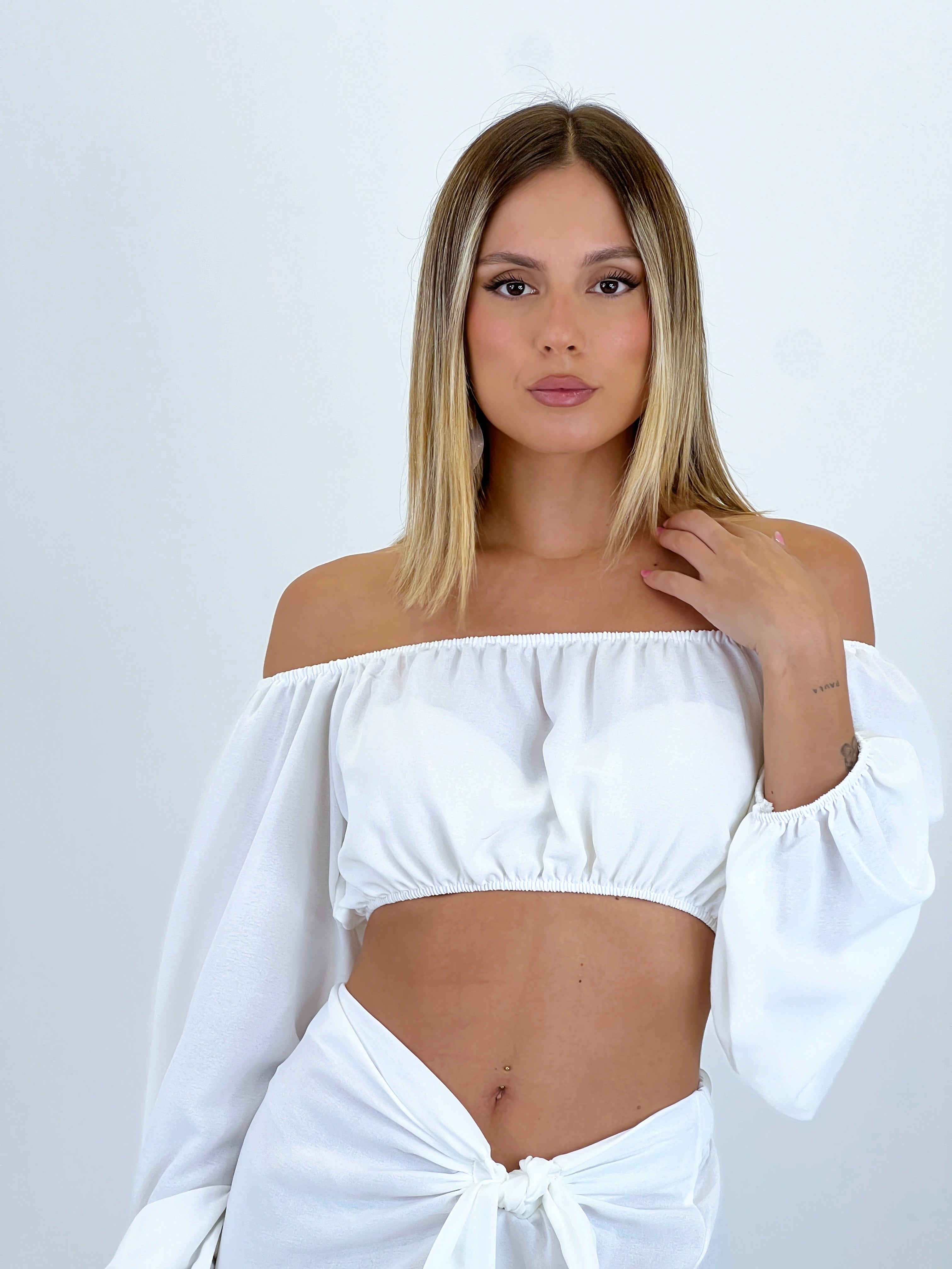 Conjunto falda pareo