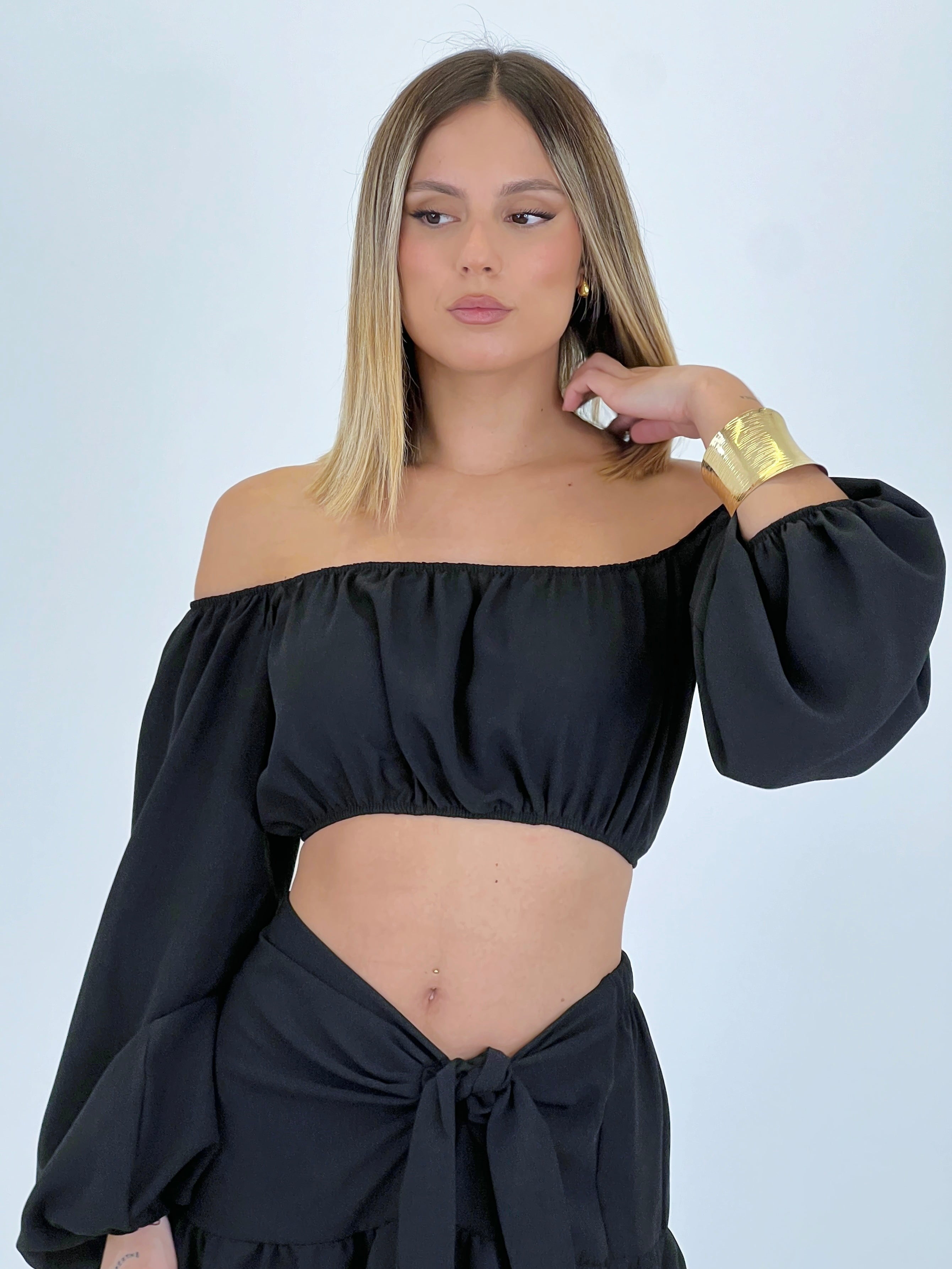 Conjunto falda pareo