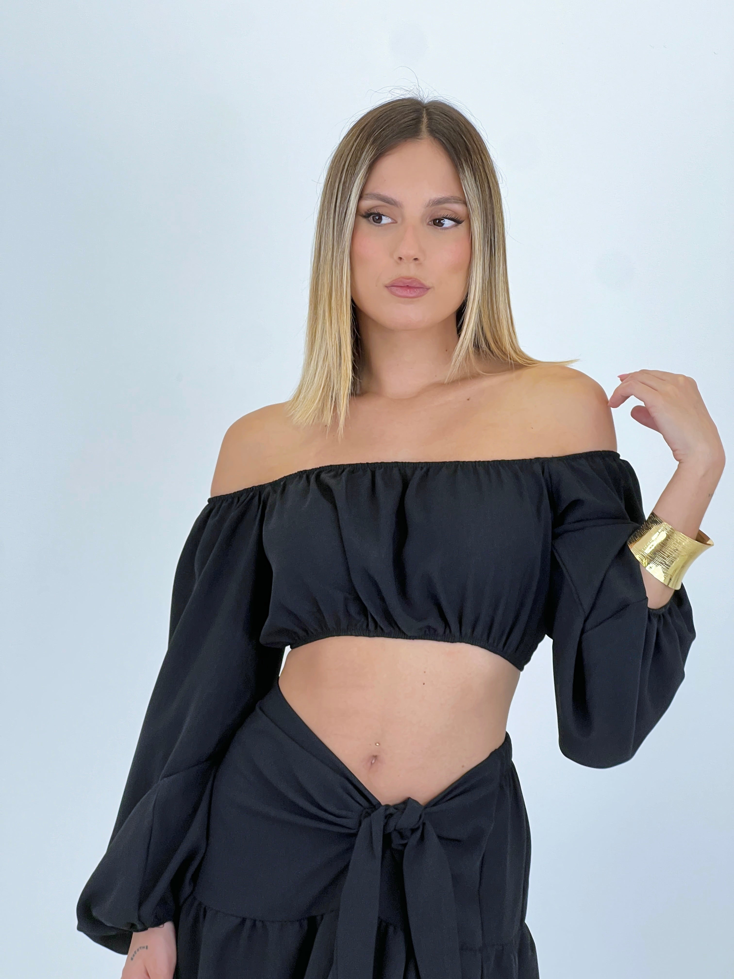 Conjunto falda pareo