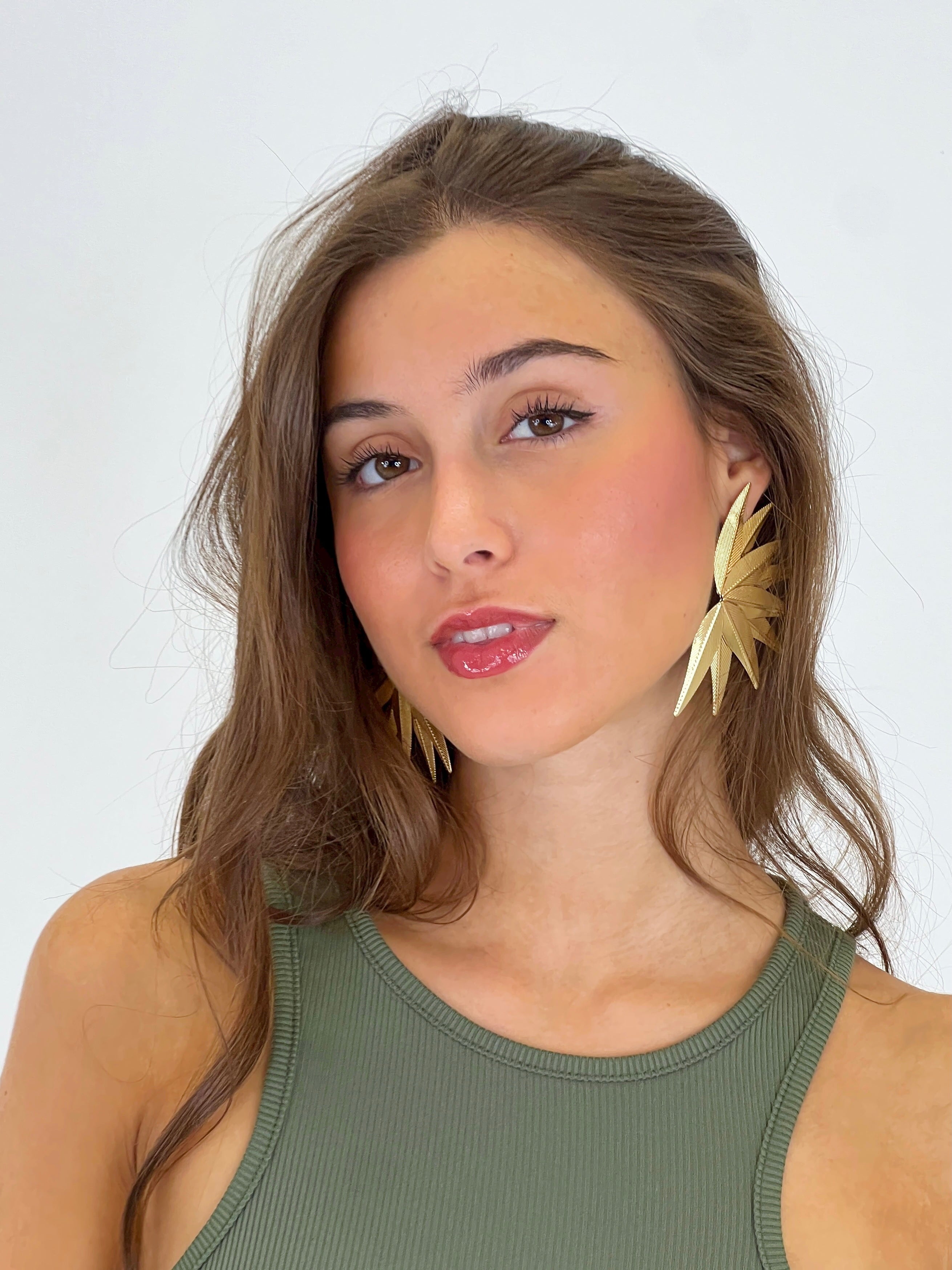 Lotus Earrings