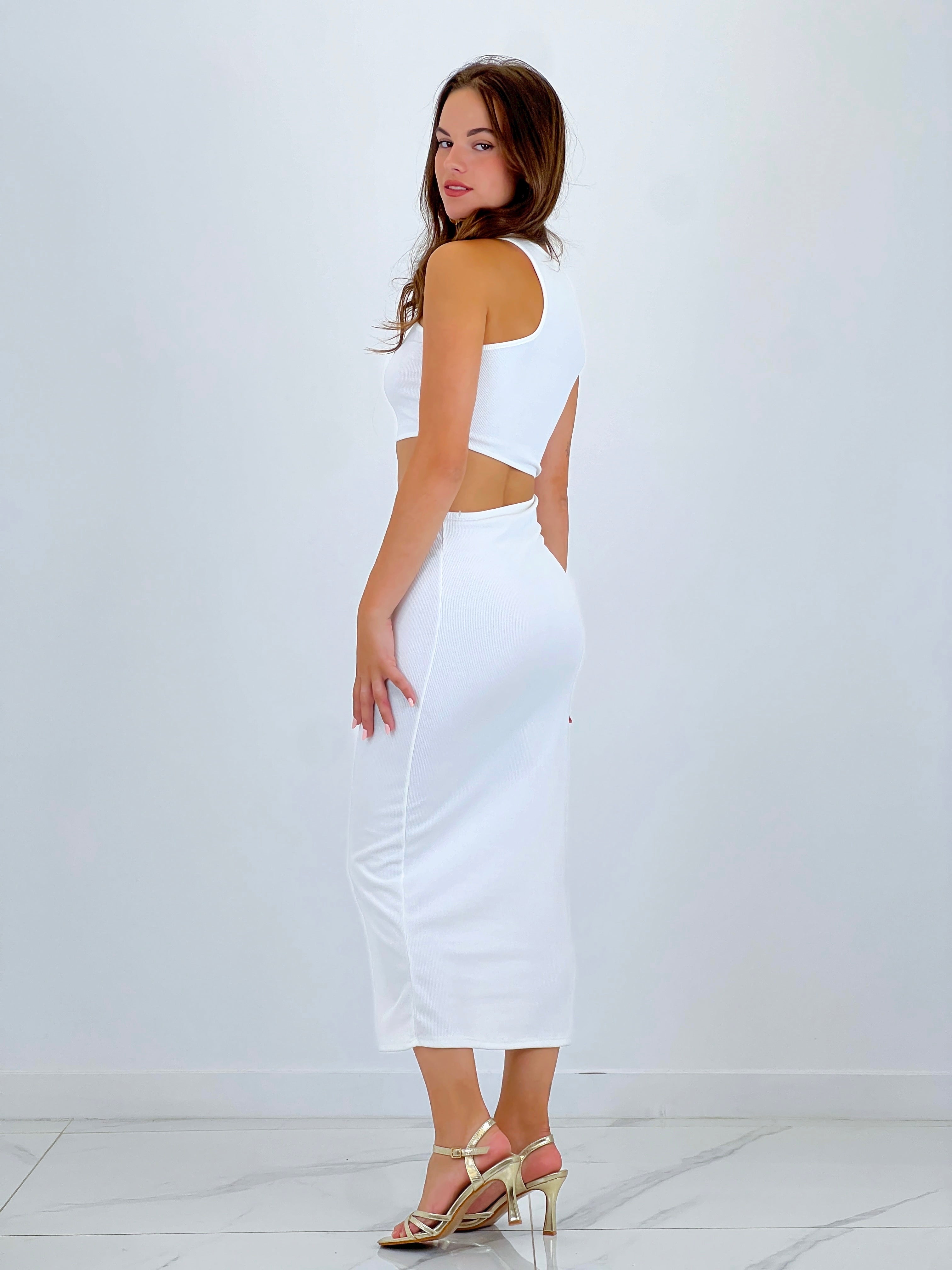 Vestido cut out Solene