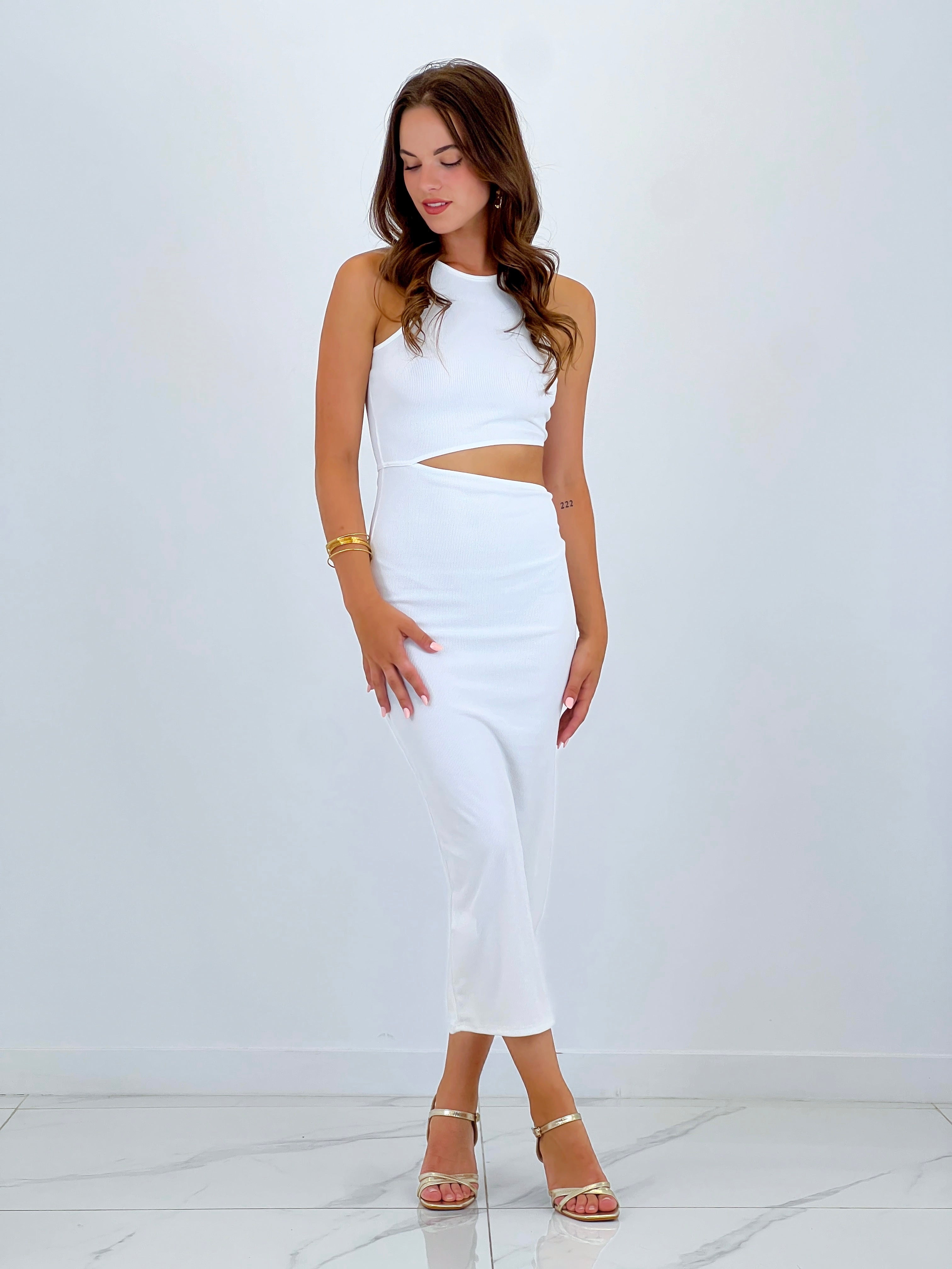 Vestido cut out Solene