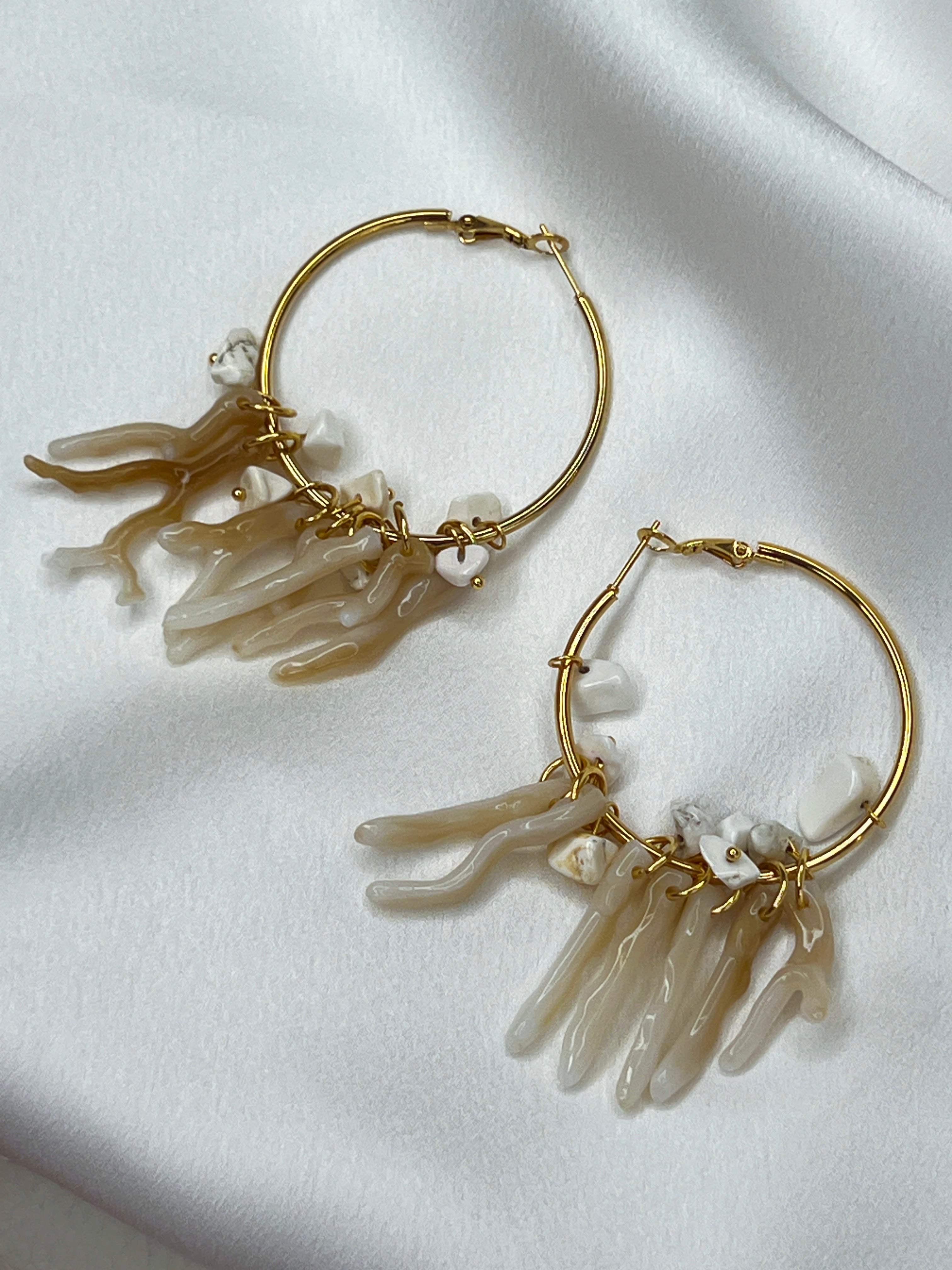 Pendientes aro boho